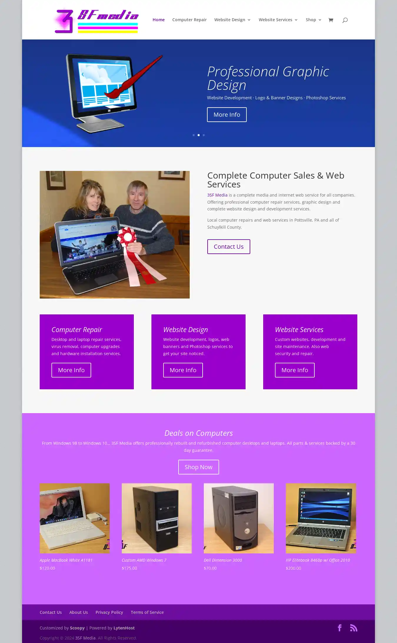 Desktop Screenshot for 3sfmedia.com