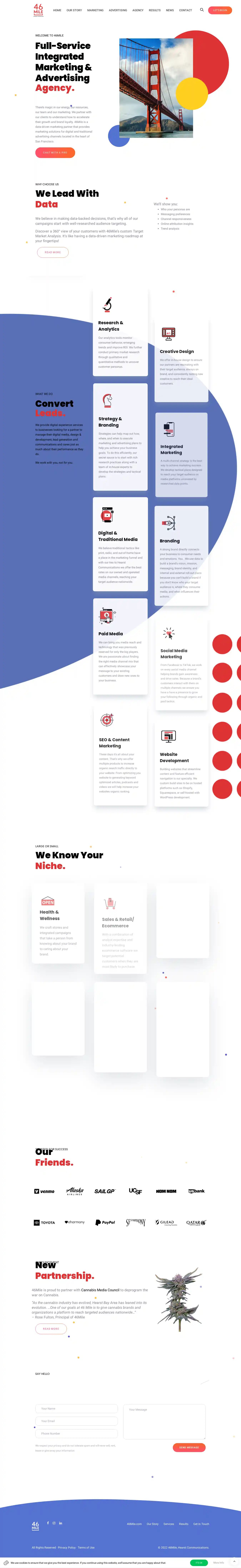 Desktop Screenshot for 46mile.com