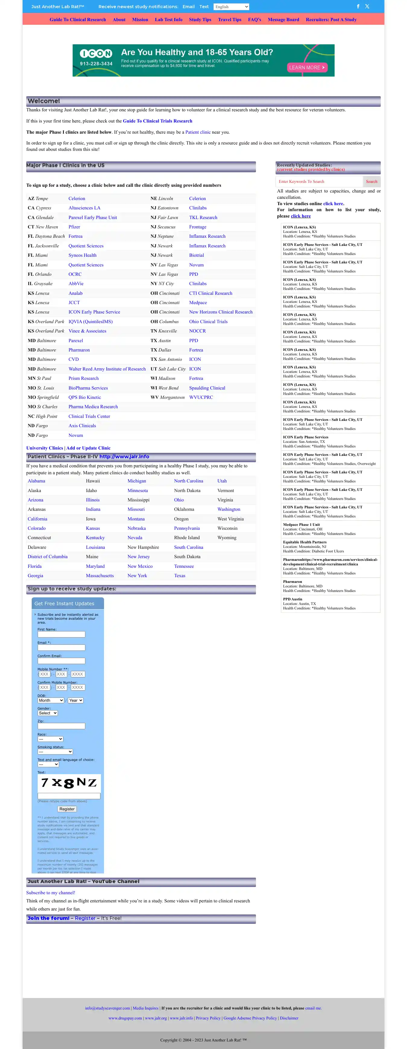 Desktop Screenshot for JALR.Org