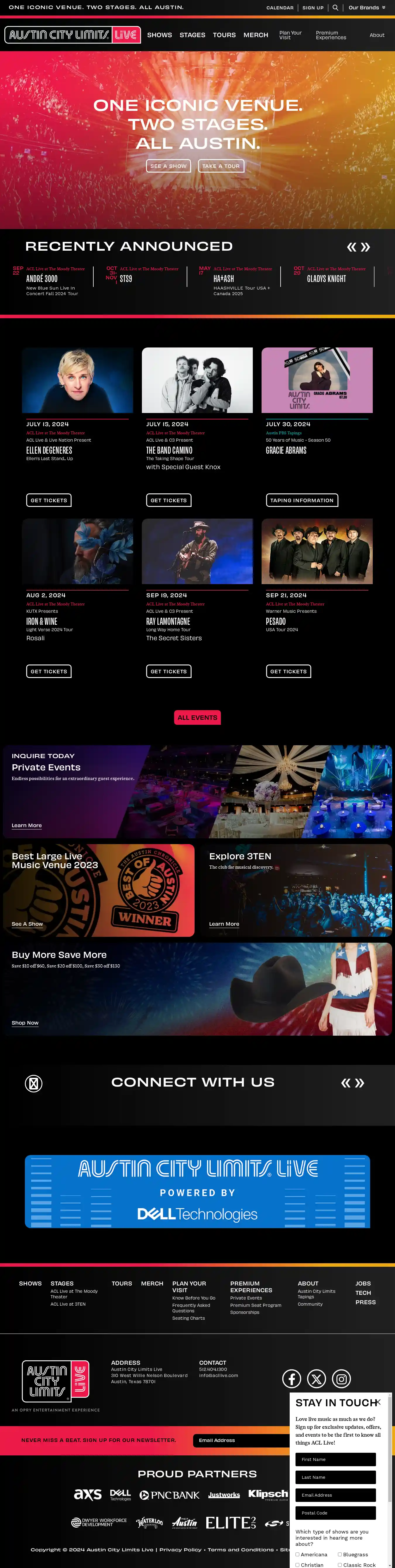 Desktop Screenshot for acllive.com