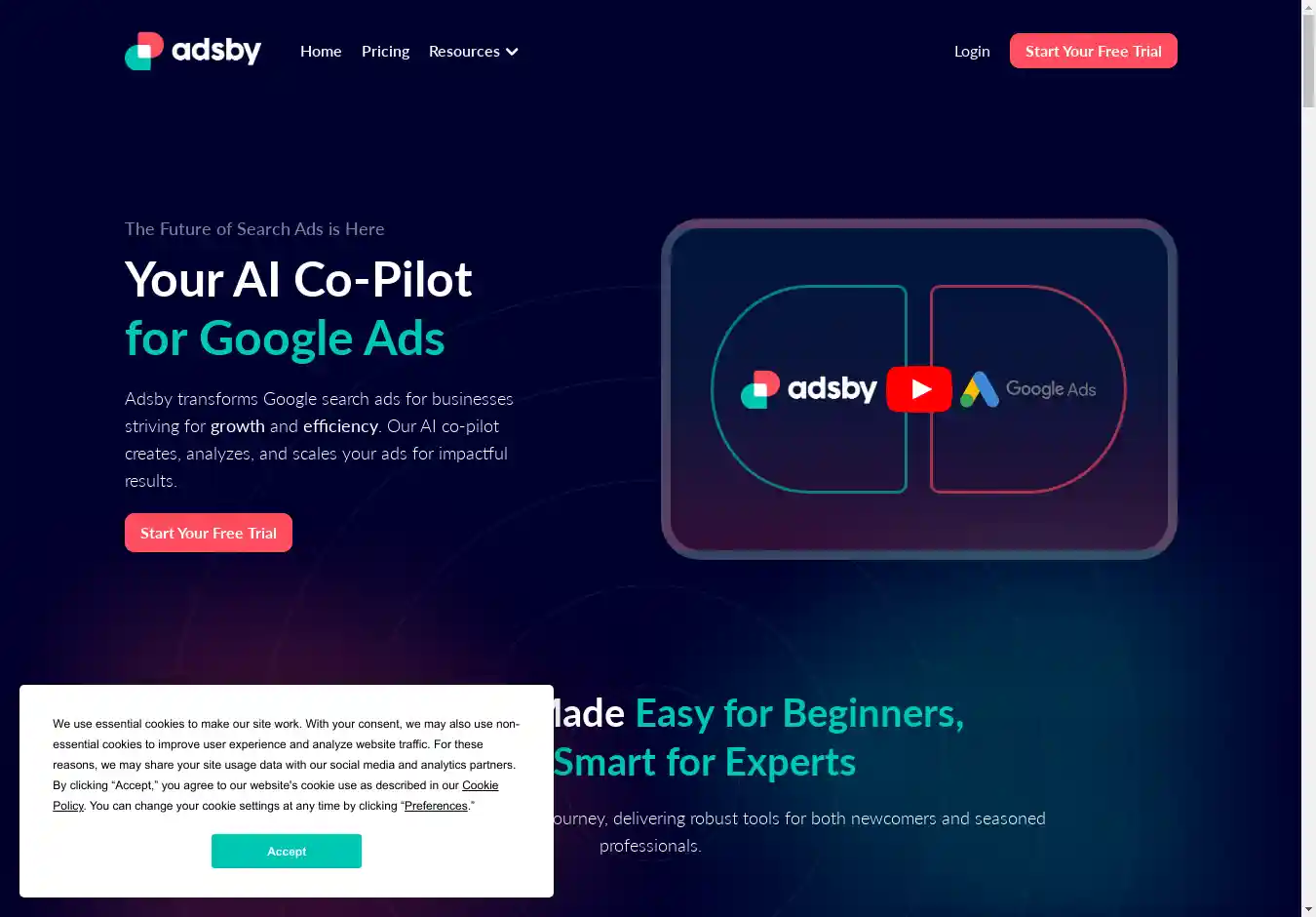Desktop Screenshot for adsby.co