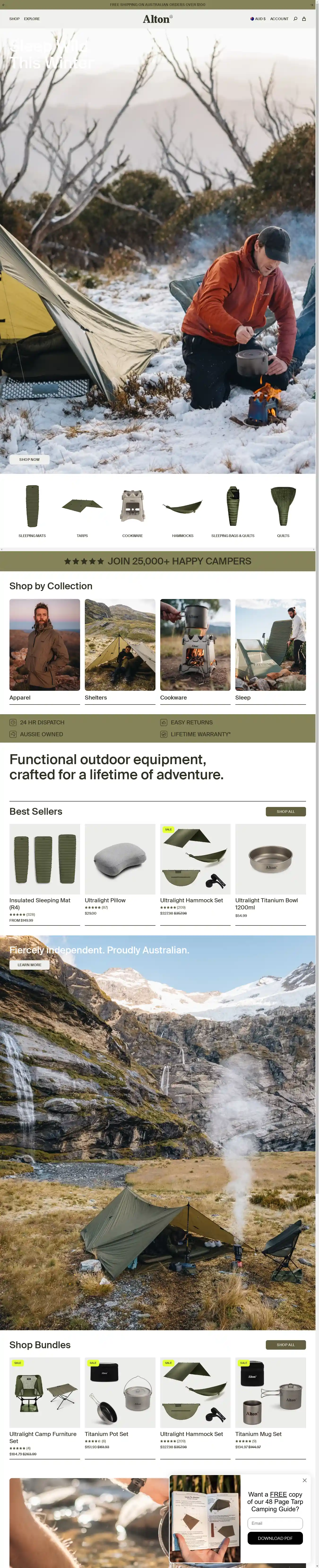 Desktop Screenshot for altongoods.com