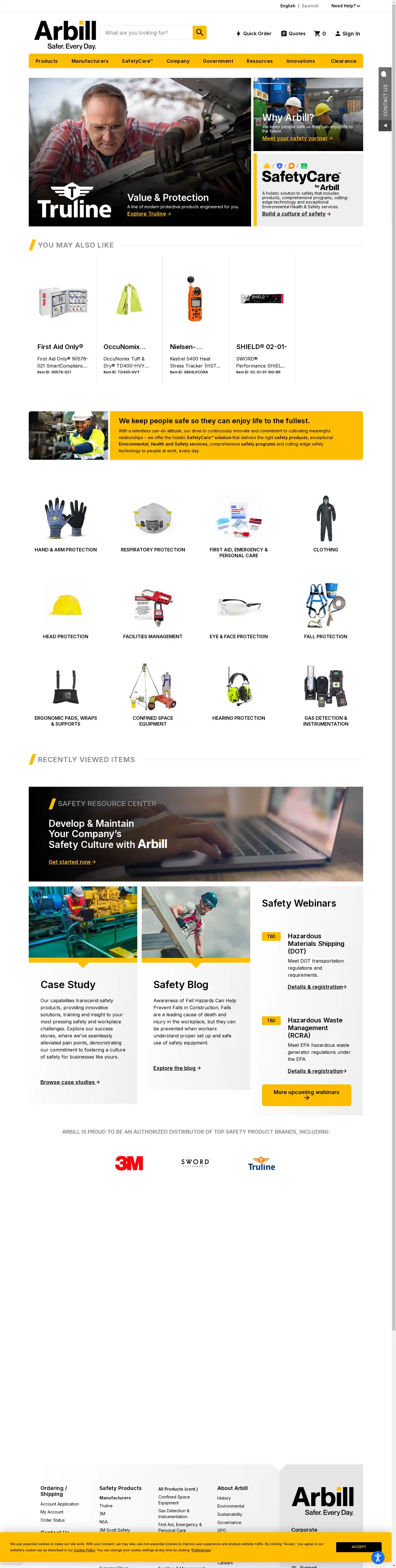 Desktop Screenshot for arbill.com