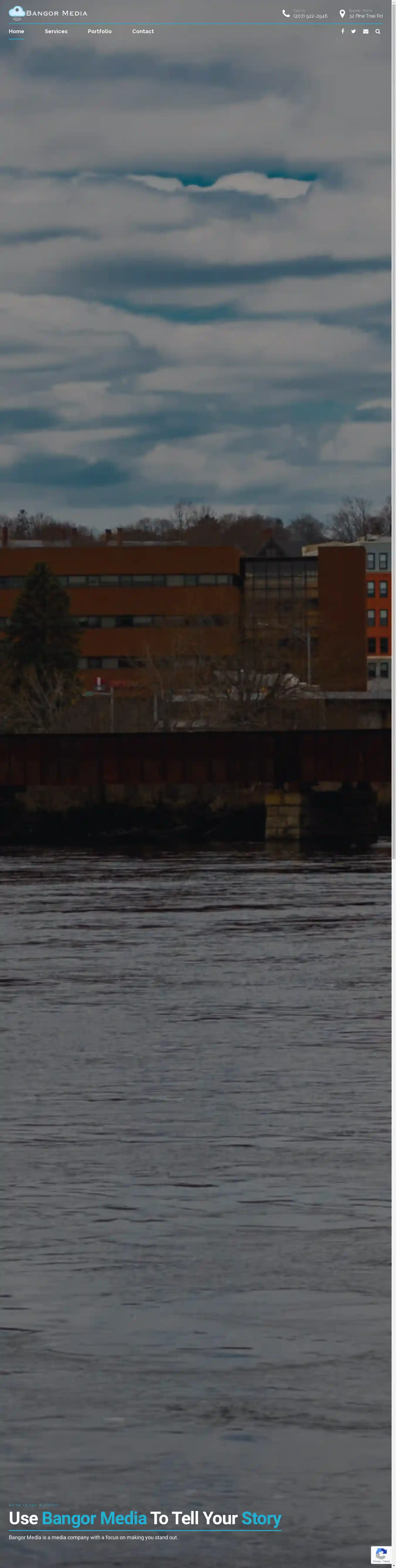 Desktop Screenshot for bangormedia.com