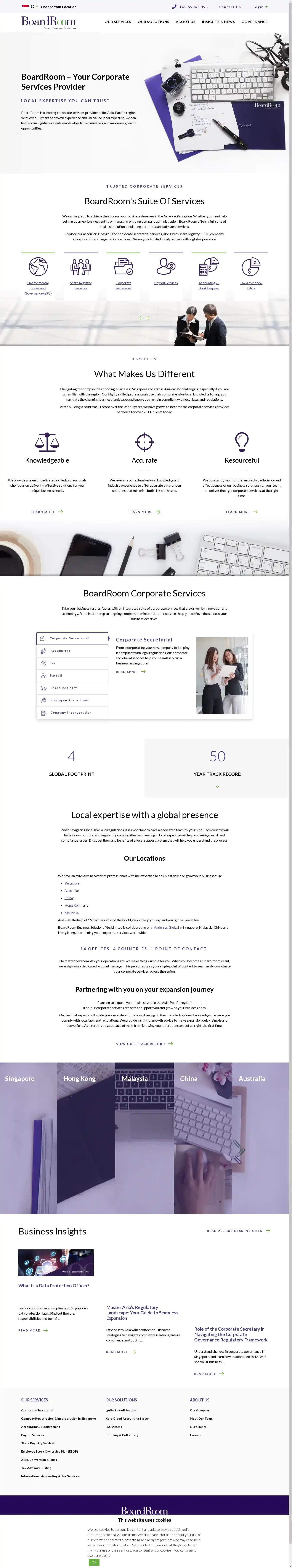 Desktop Screenshot for boardroomlimited.com