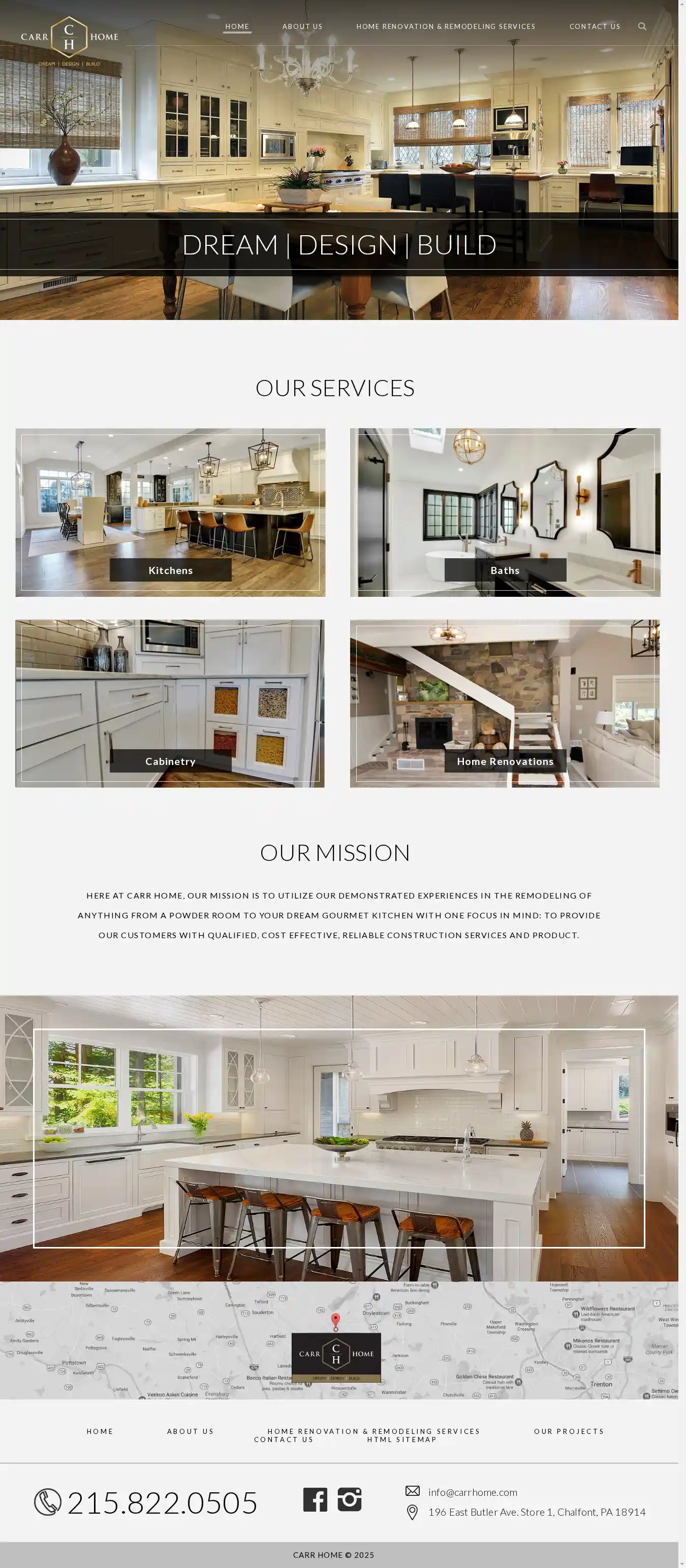 Desktop Screenshot for carrhome.com