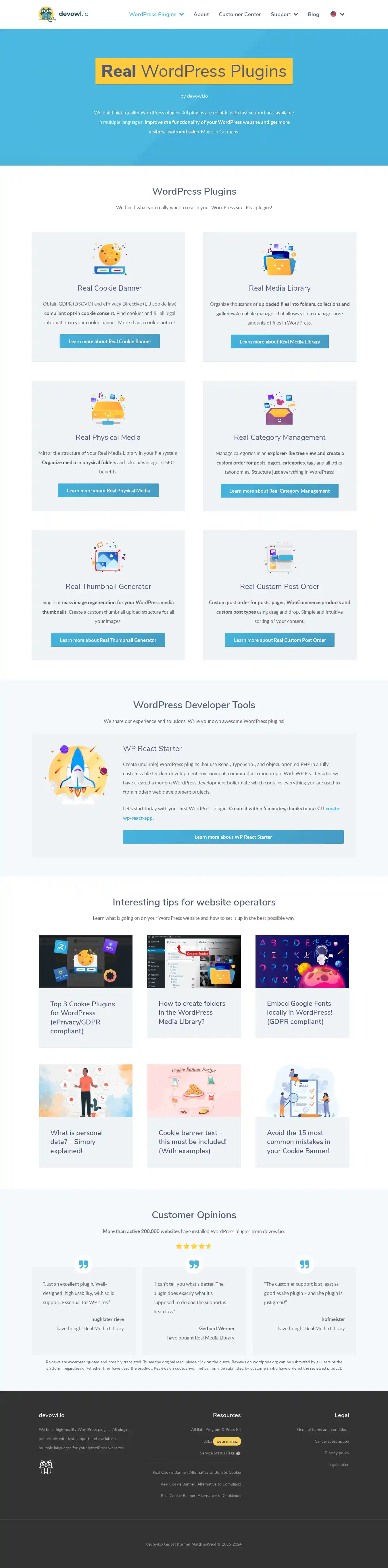 Desktop Screenshot for devowl.io
