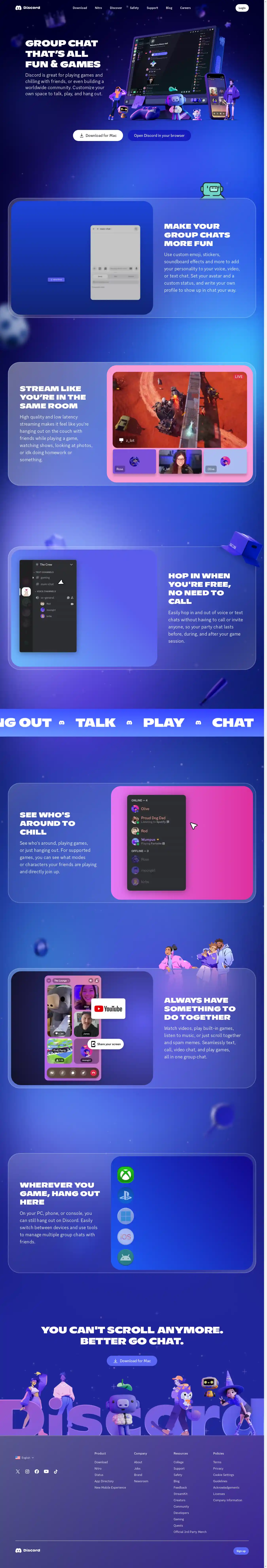 Desktop Screenshot for discordapp.com
