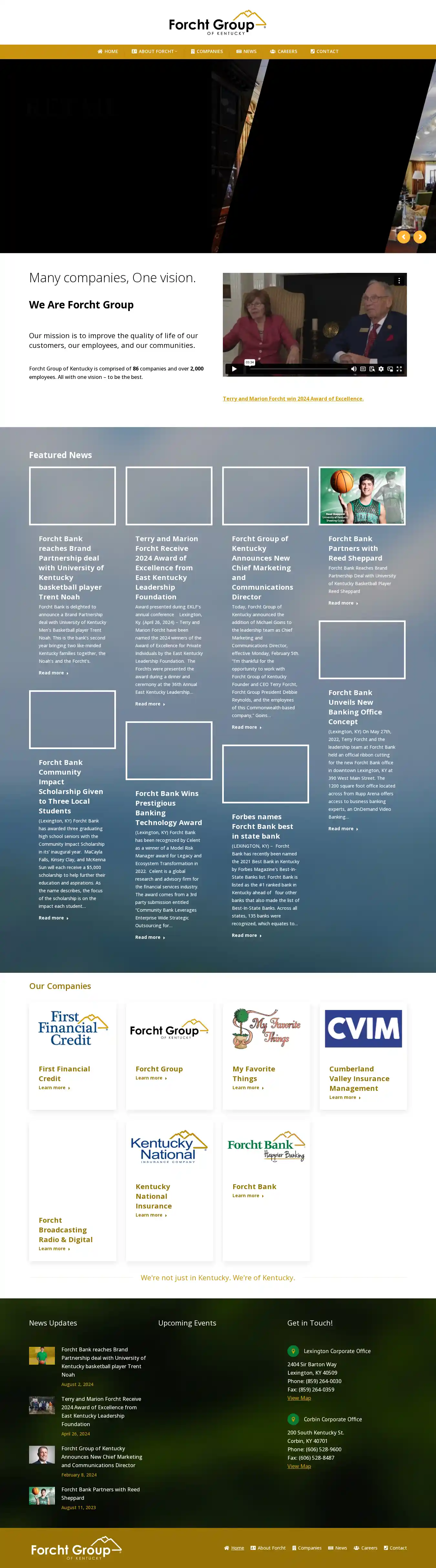 Desktop Screenshot for forchtgroup.com