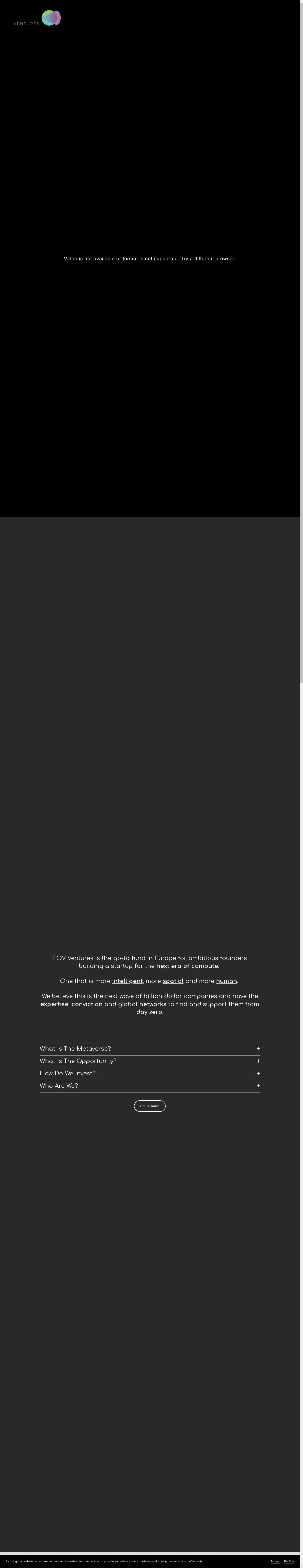 Desktop Screenshot for fov.ventures