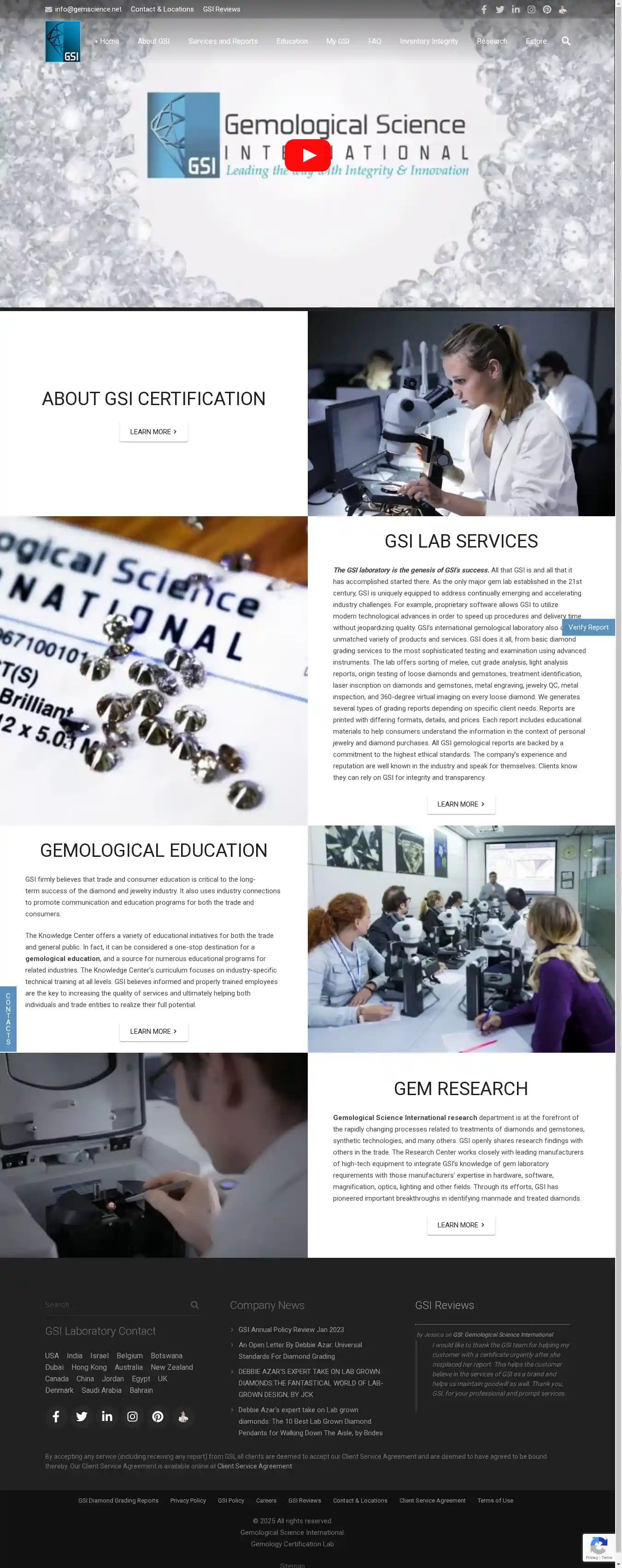 Desktop Screenshot for gemscience.net