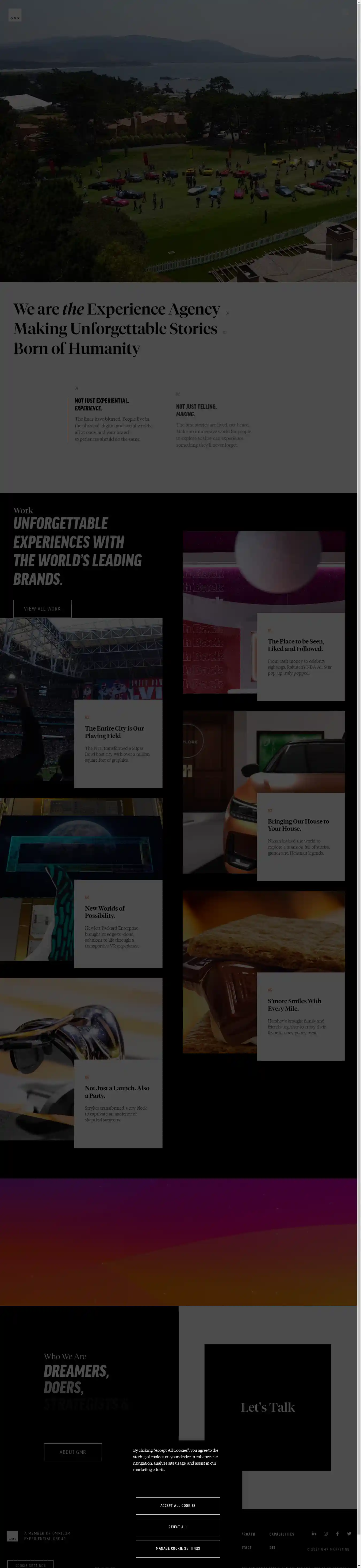 Desktop Screenshot for gmrmarketing.com