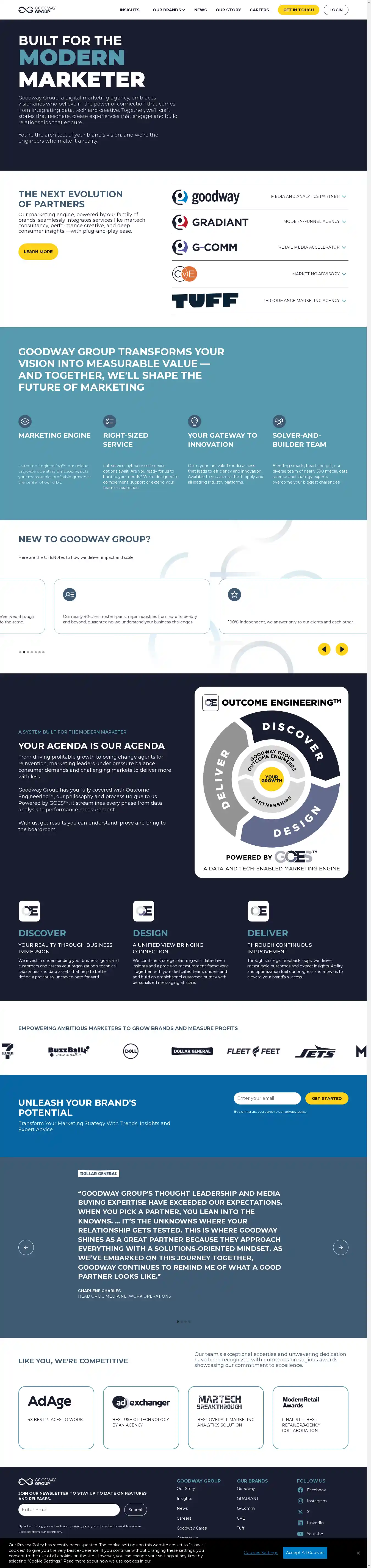 Desktop Screenshot for goodwaygroup.com