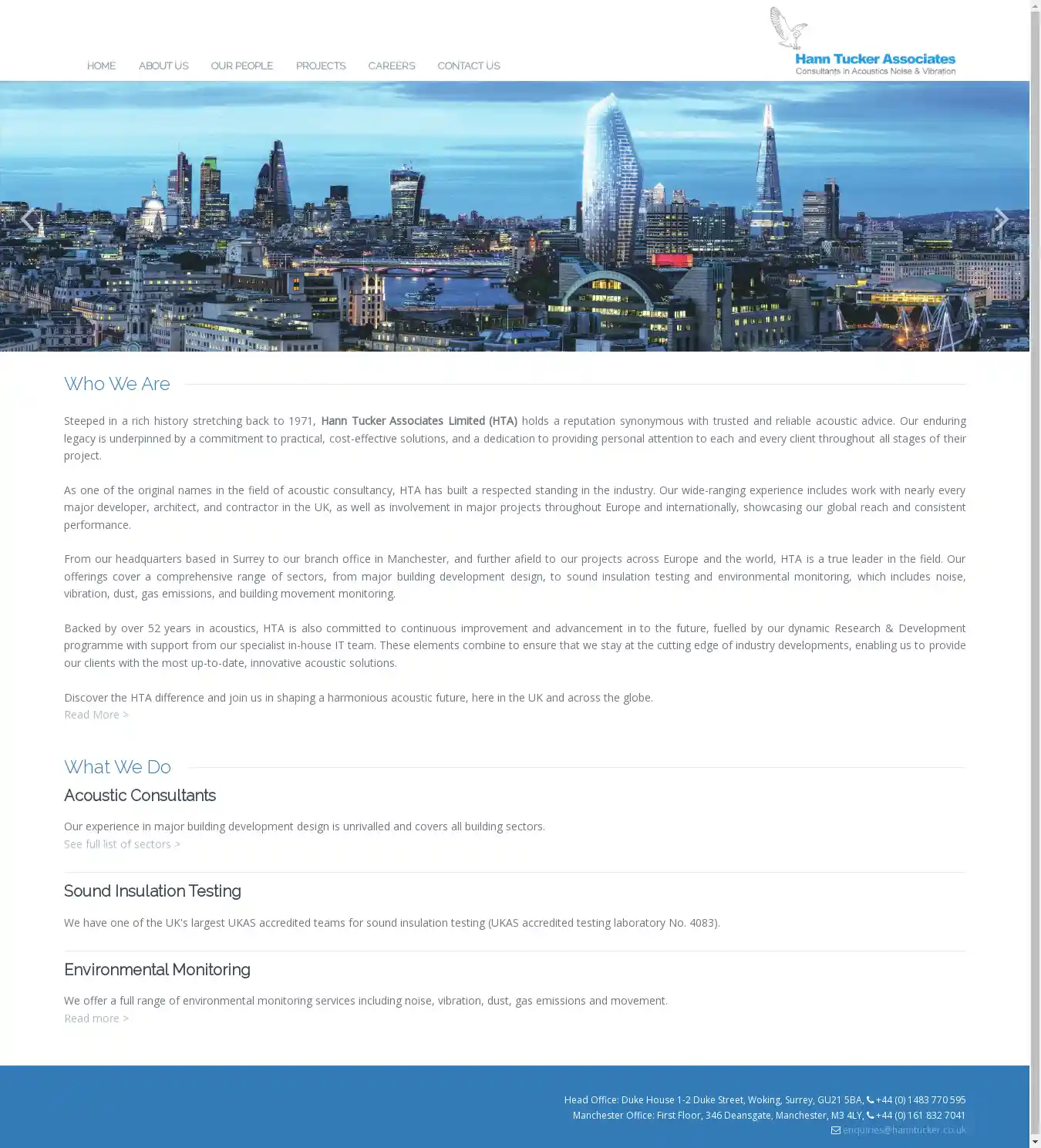 Desktop Screenshot for hanntucker.co.uk