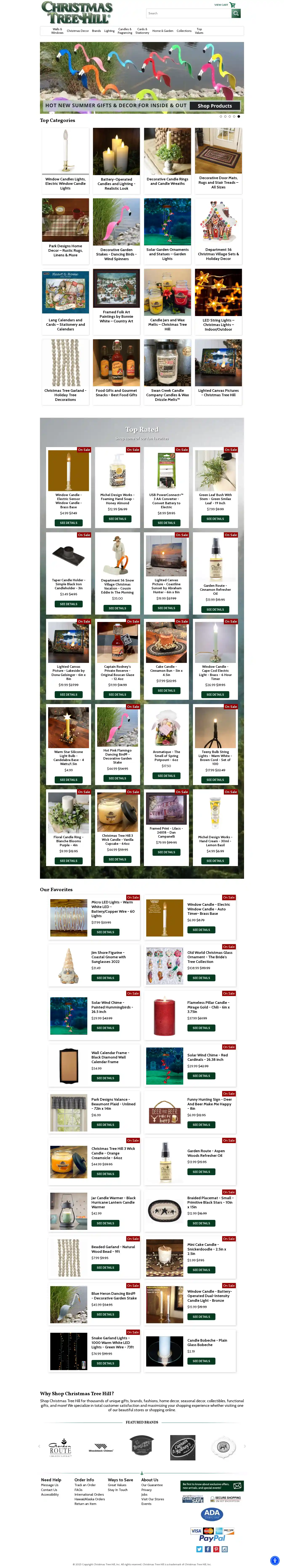 Desktop Screenshot for christmastreehill.com