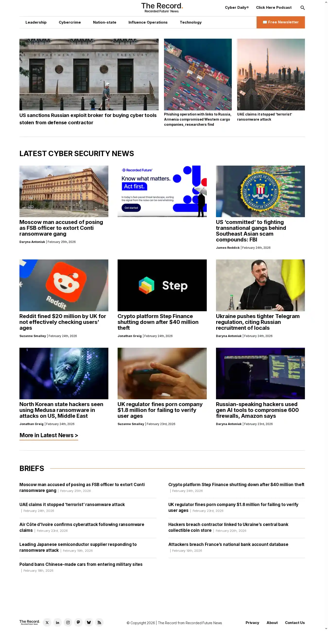 Desktop Screenshot for therecord.media