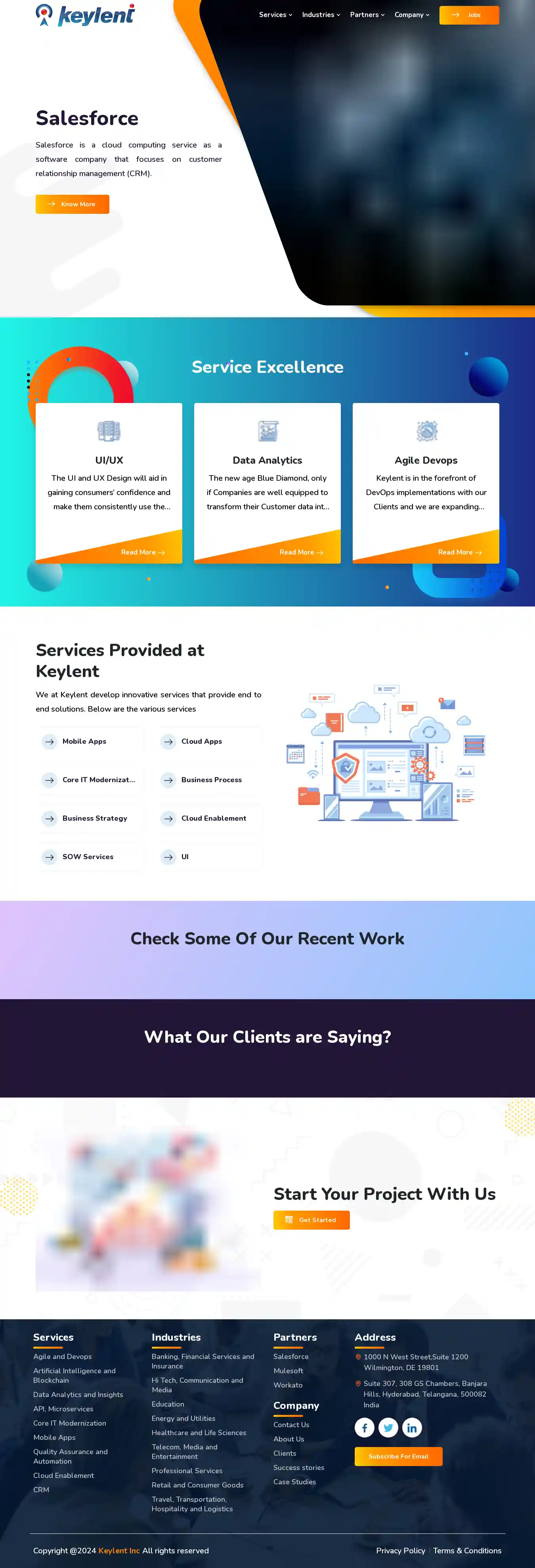 Desktop Screenshot for keylent.com