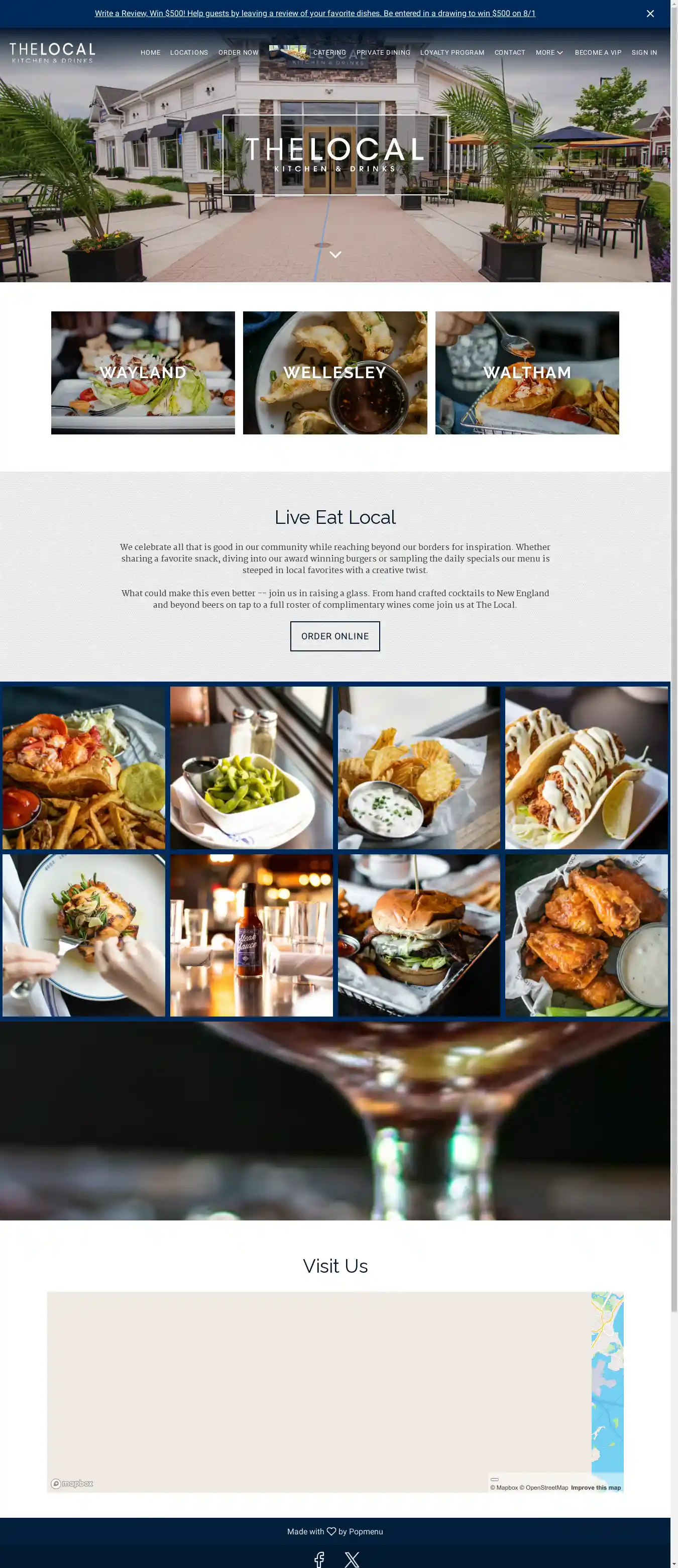 Desktop Screenshot for liveeatlocal.com