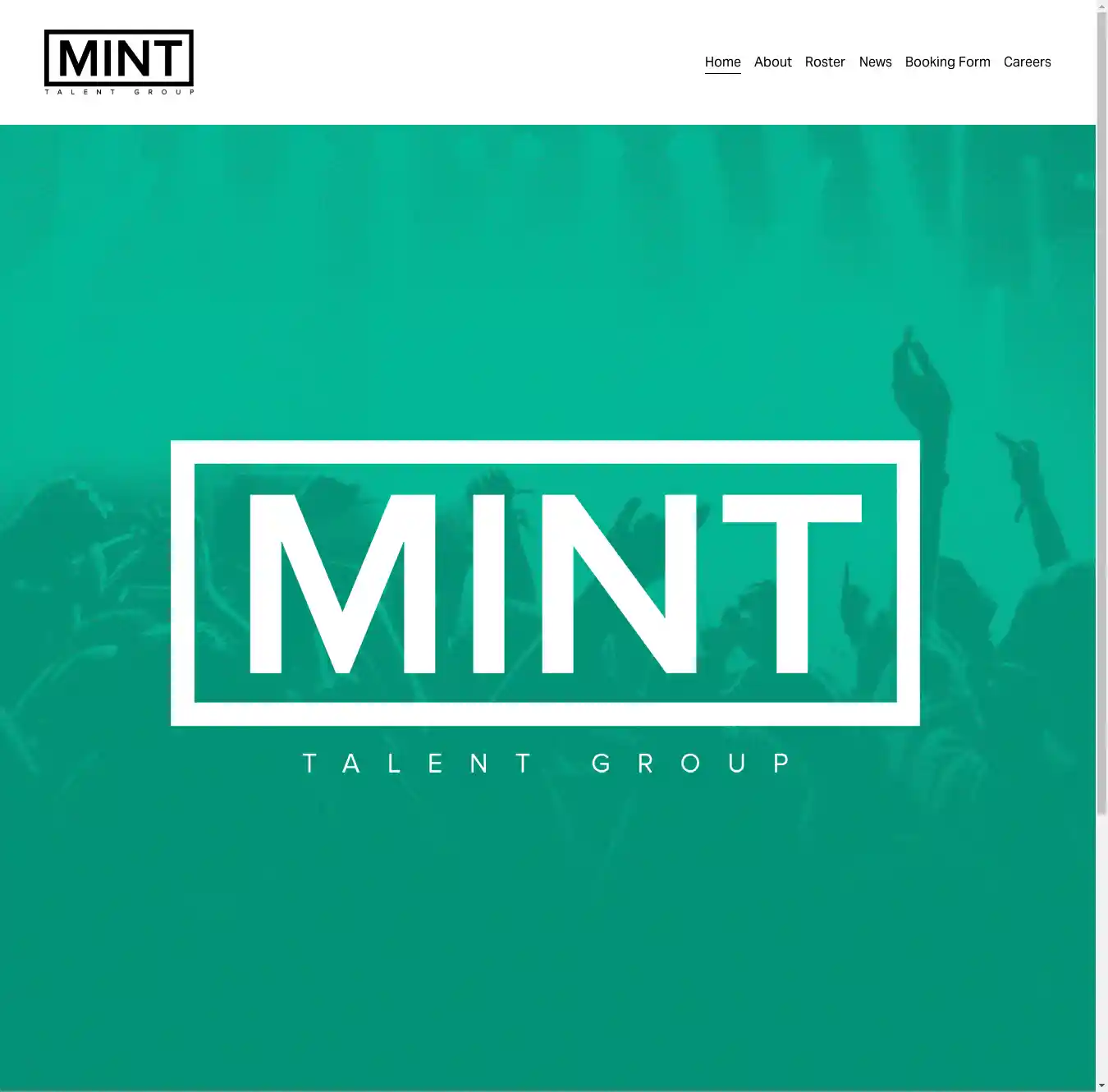 Desktop Screenshot for minttalentgroup.com
