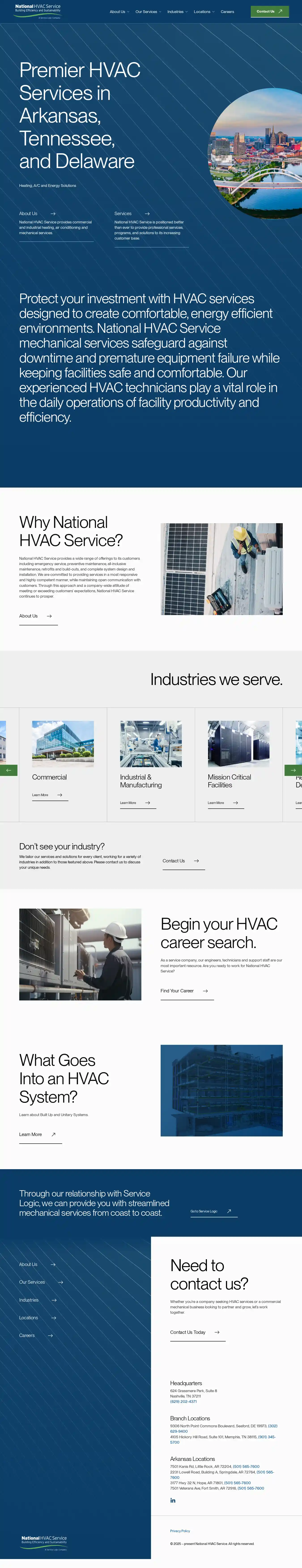 Desktop Screenshot for nationalhvacservice.com