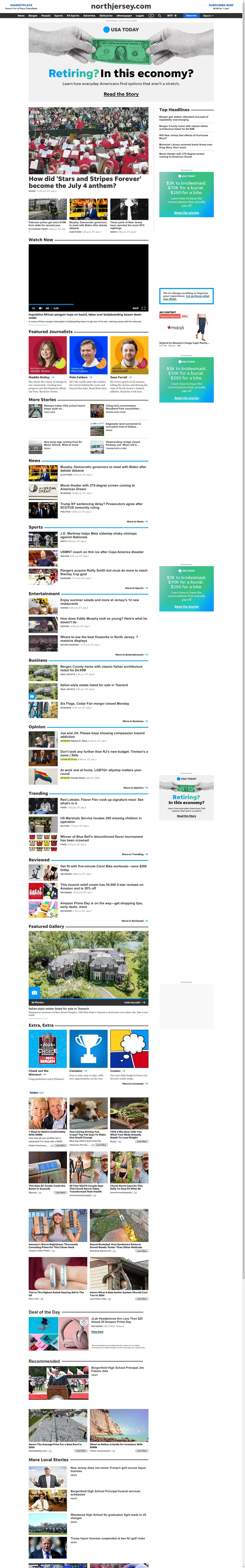 Desktop Screenshot for northjersey.com