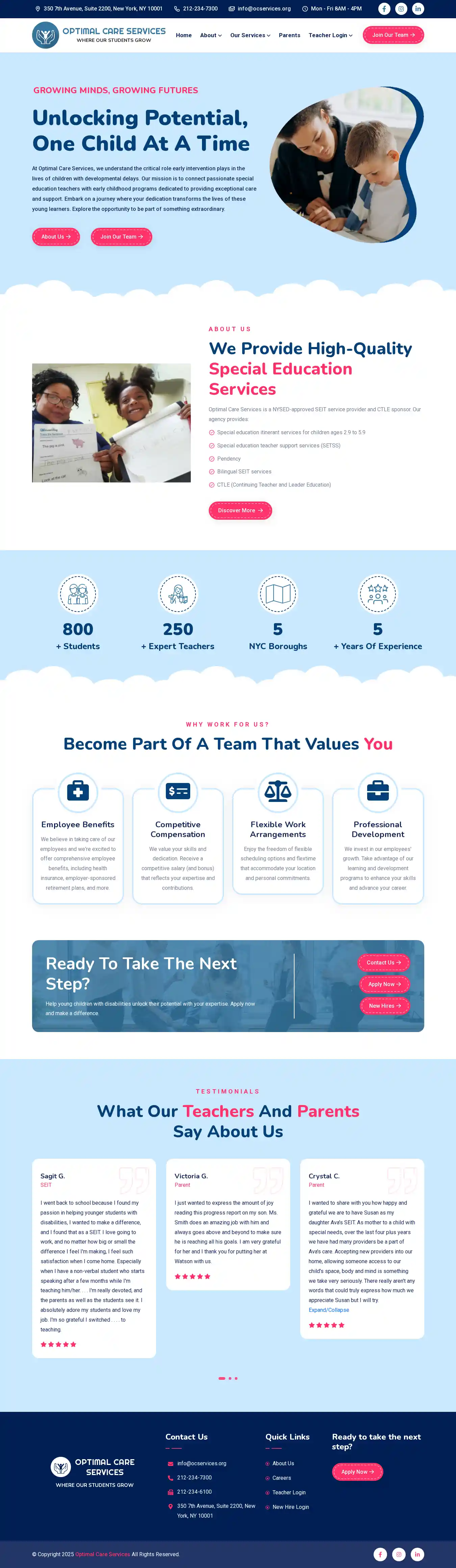 Desktop Screenshot for ocservices.org