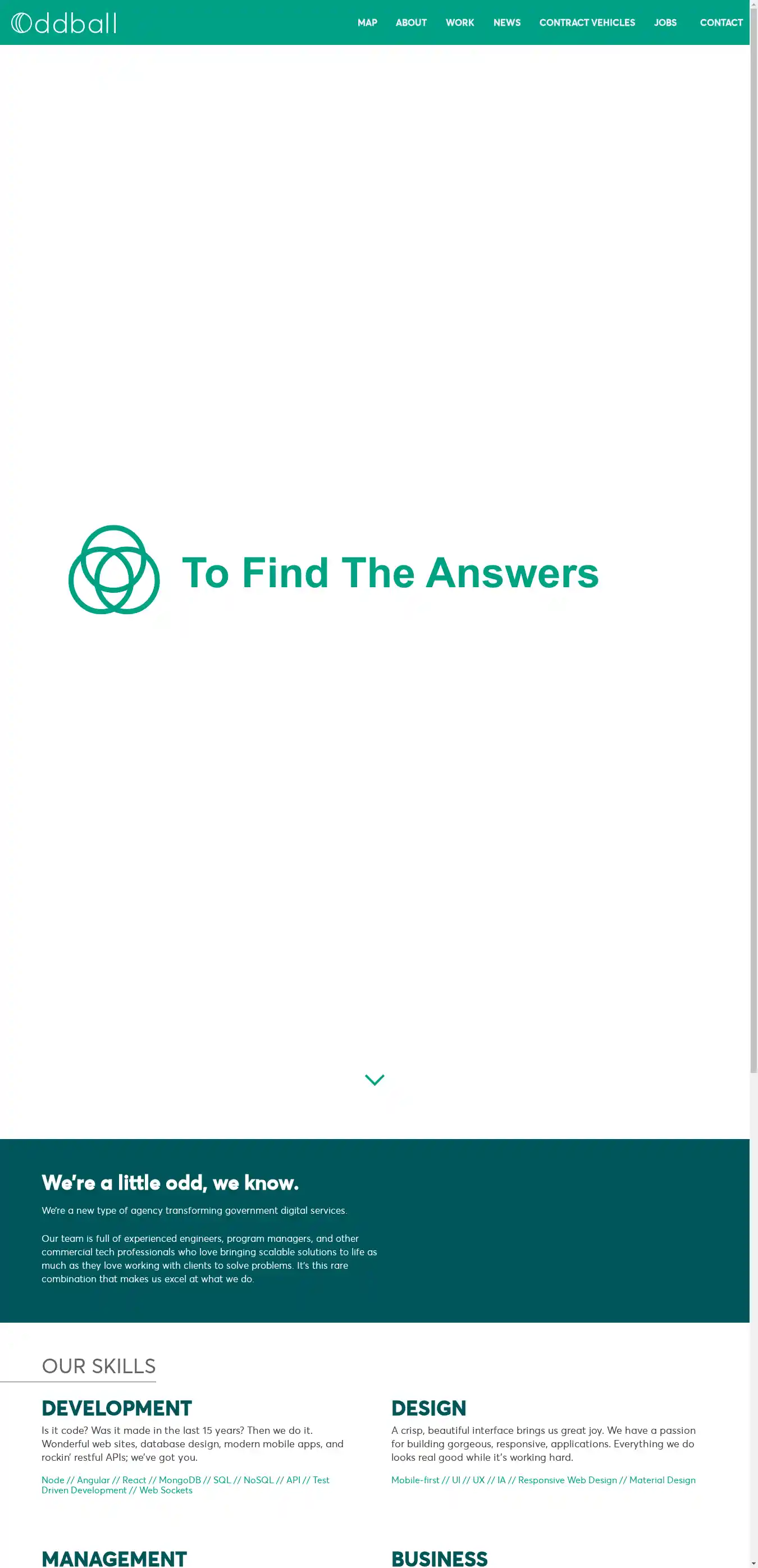 Desktop Screenshot for oddball.io