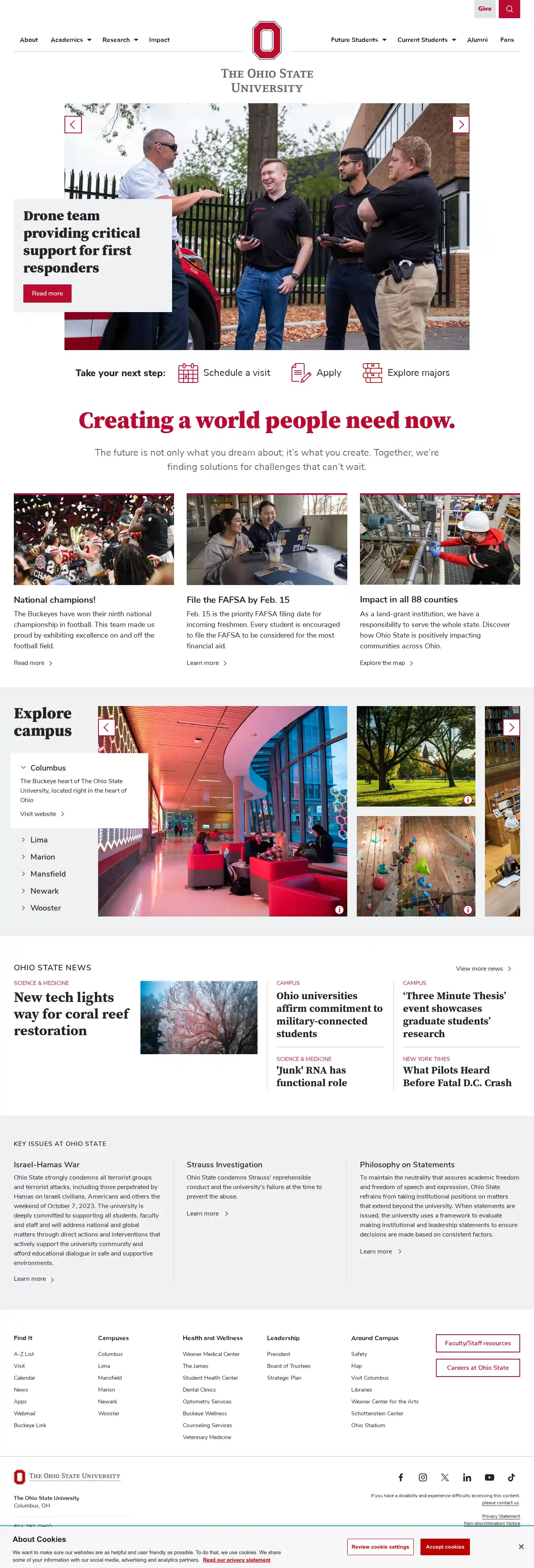 Desktop Screenshot for osu.edu