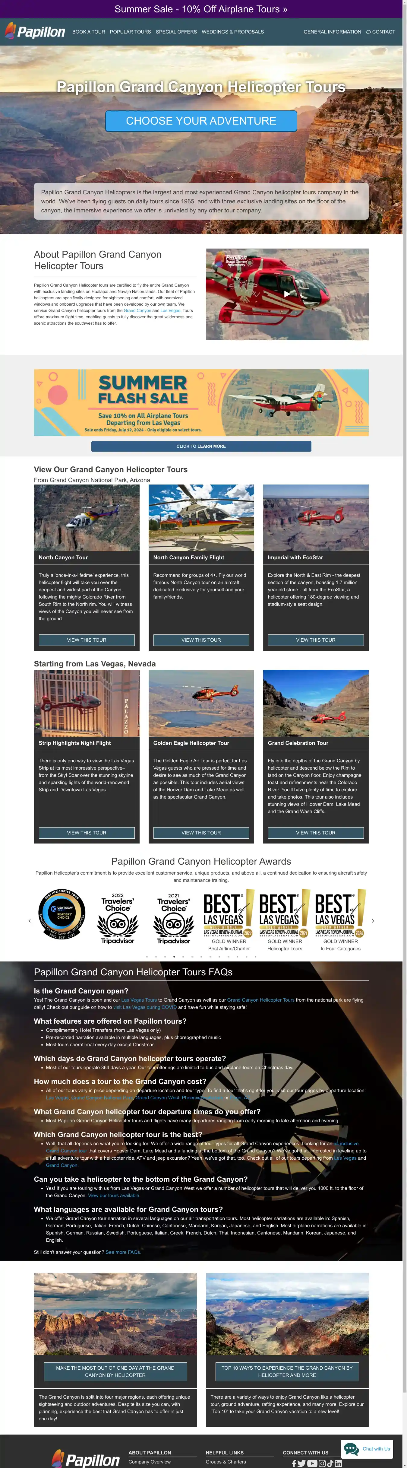 Desktop Screenshot for papillon.com