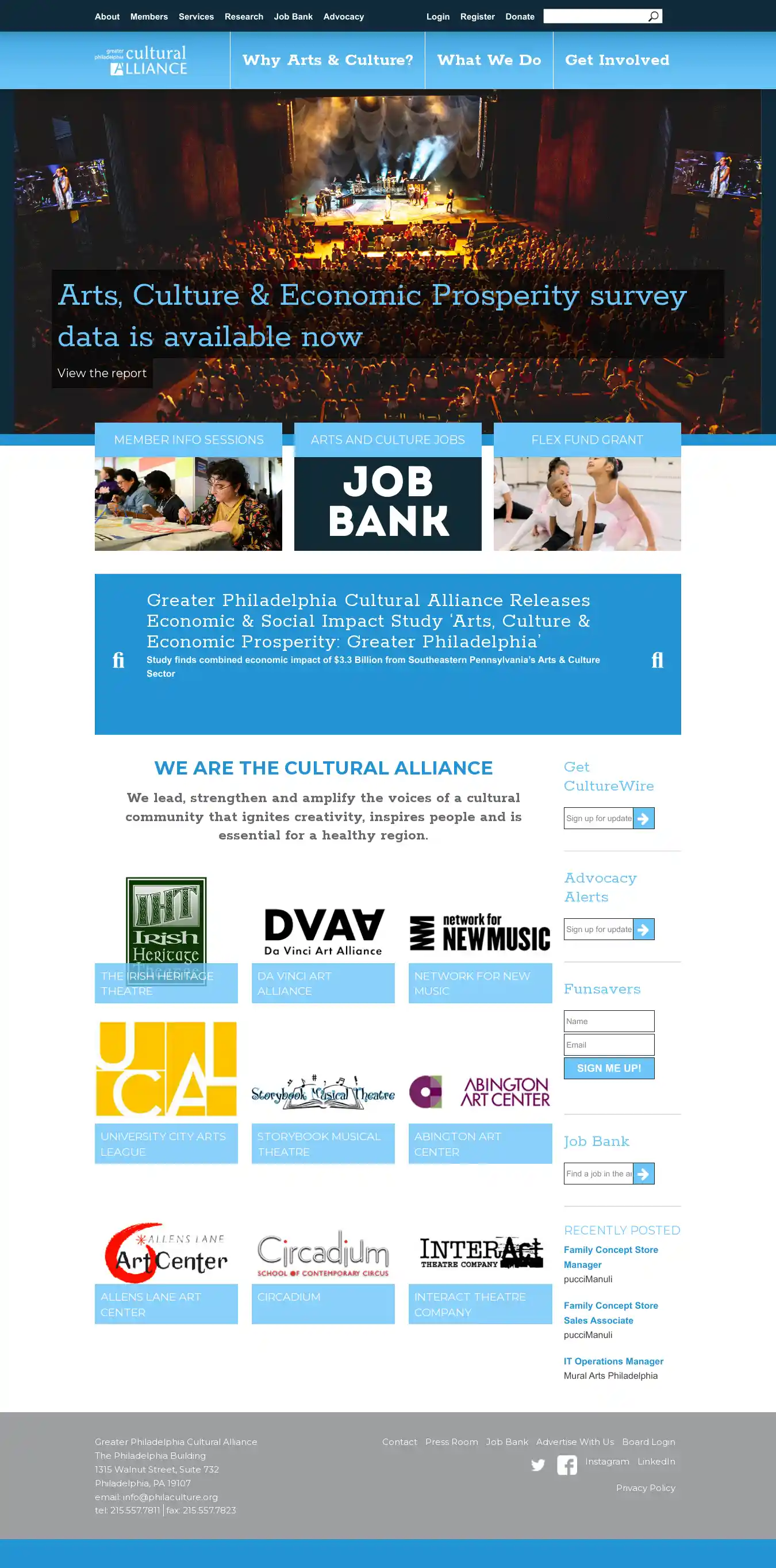 Desktop Screenshot for philaculture.org