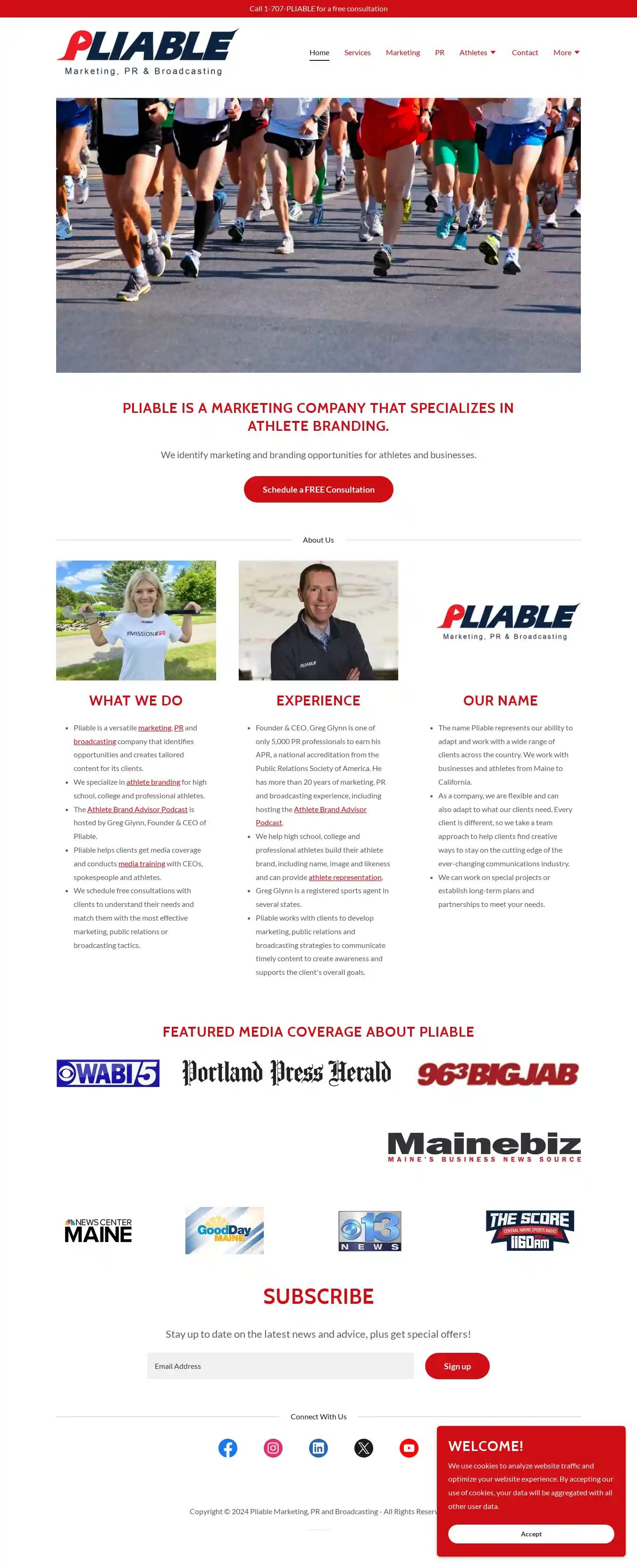 Desktop Screenshot for pliablemarketing.com