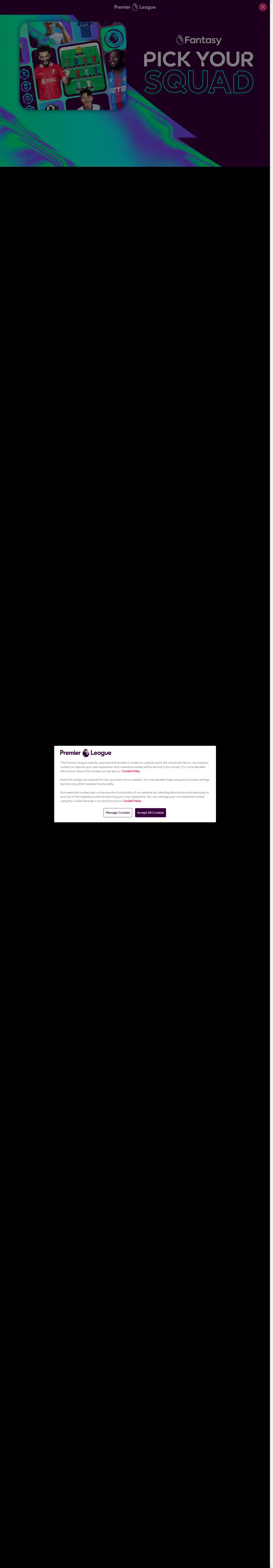 Desktop Screenshot for premierleague.com