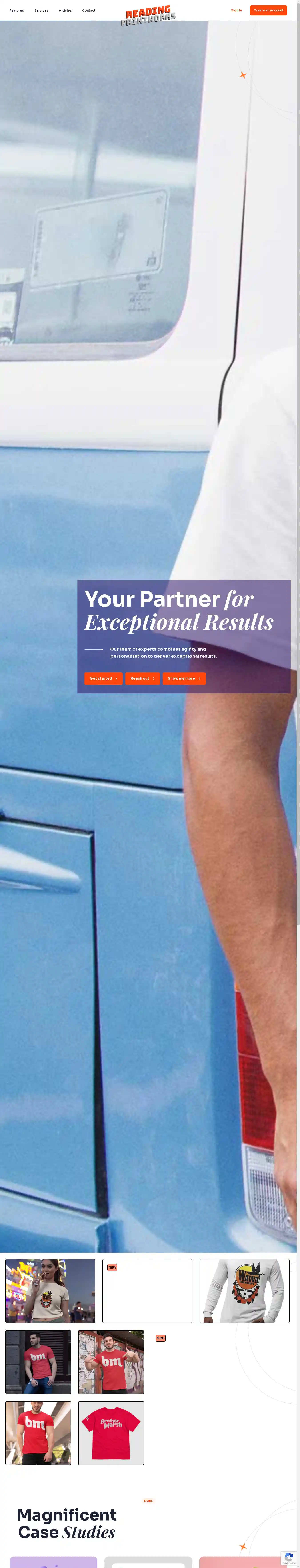 Desktop Screenshot for readingprintworks.com