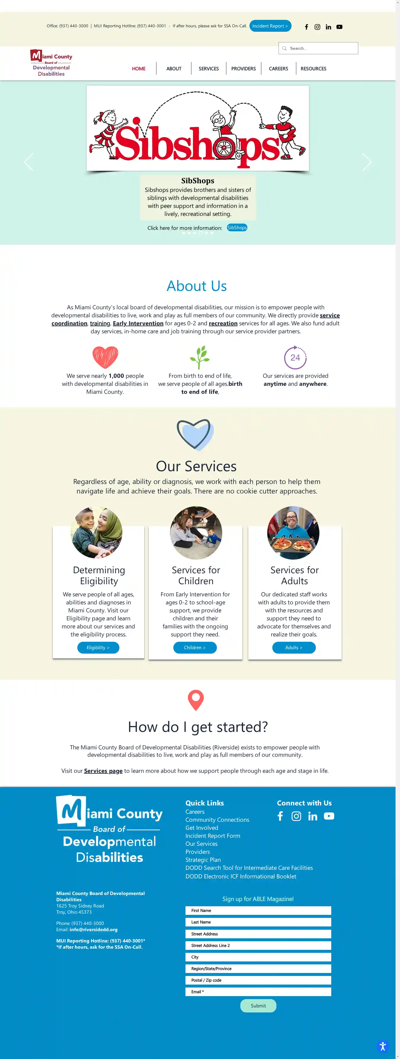 Desktop Screenshot for riversidedd.org