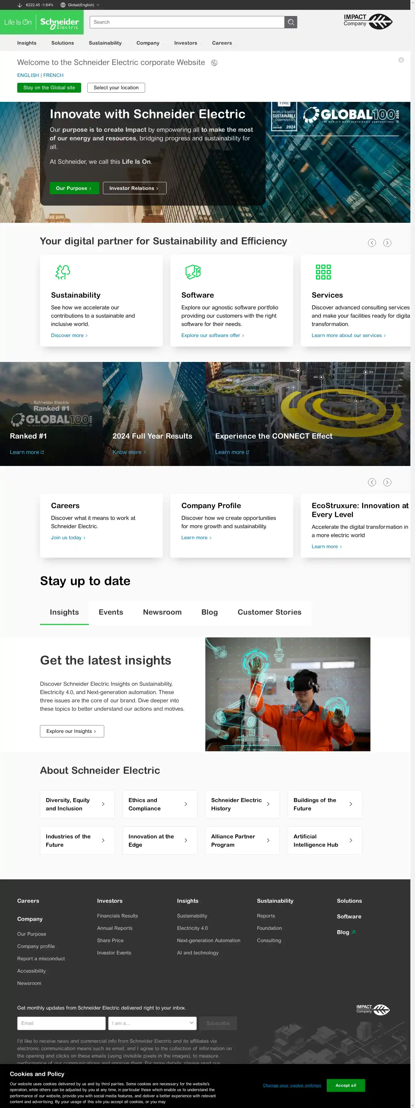 Desktop Screenshot for se.com