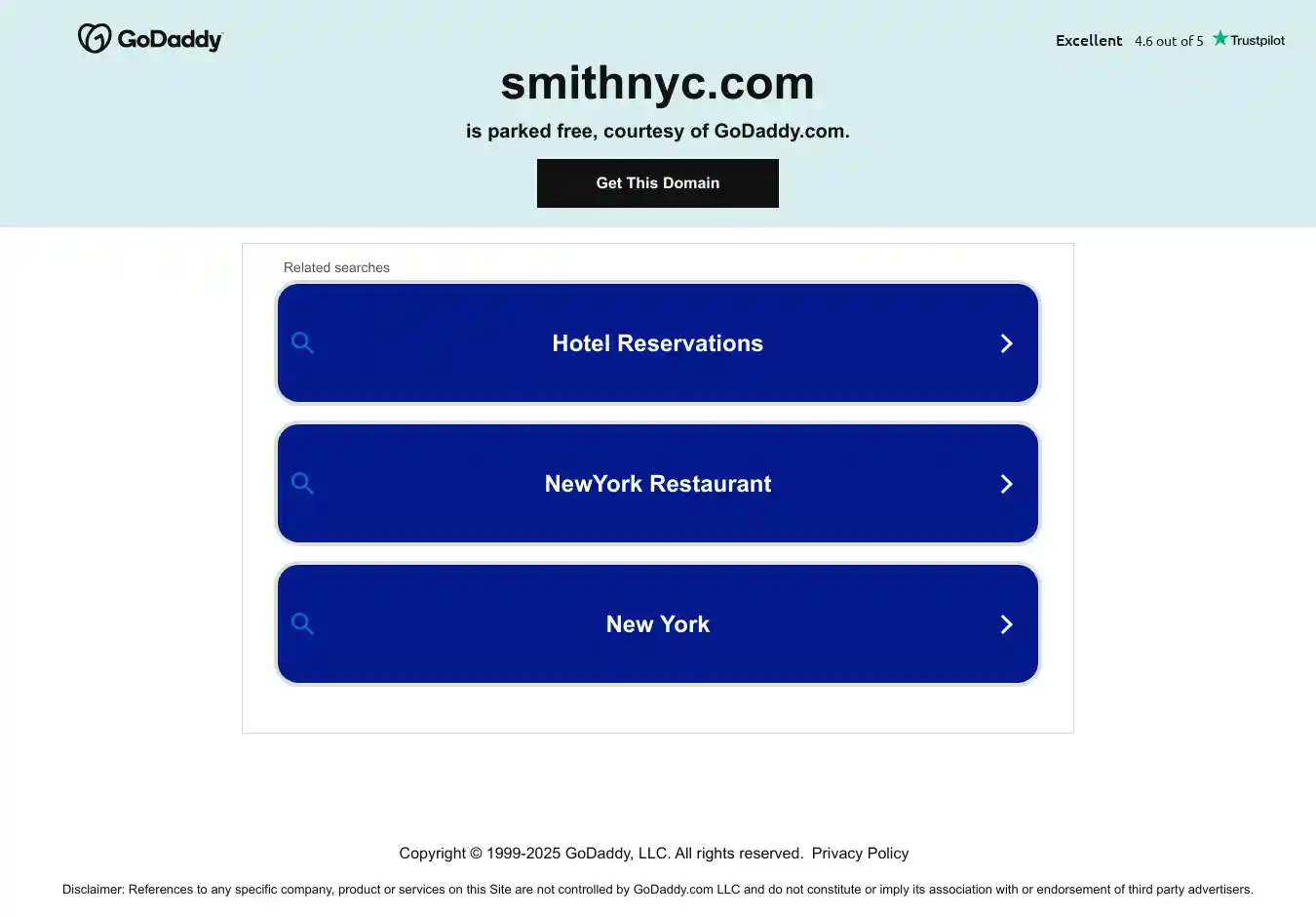 Desktop Screenshot for smithnyc.com
