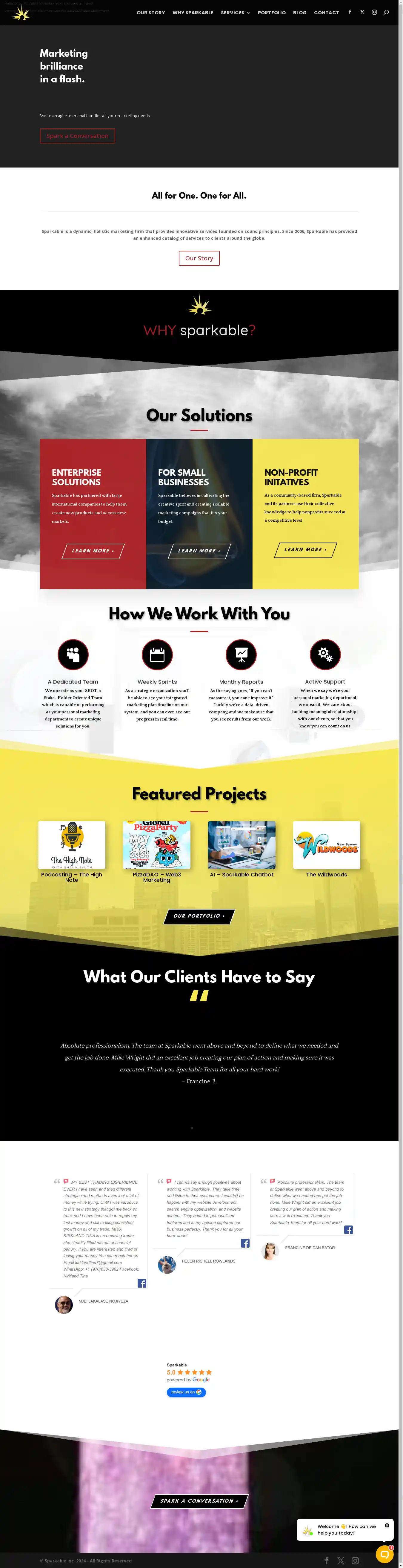 Desktop Screenshot for sparkable.com