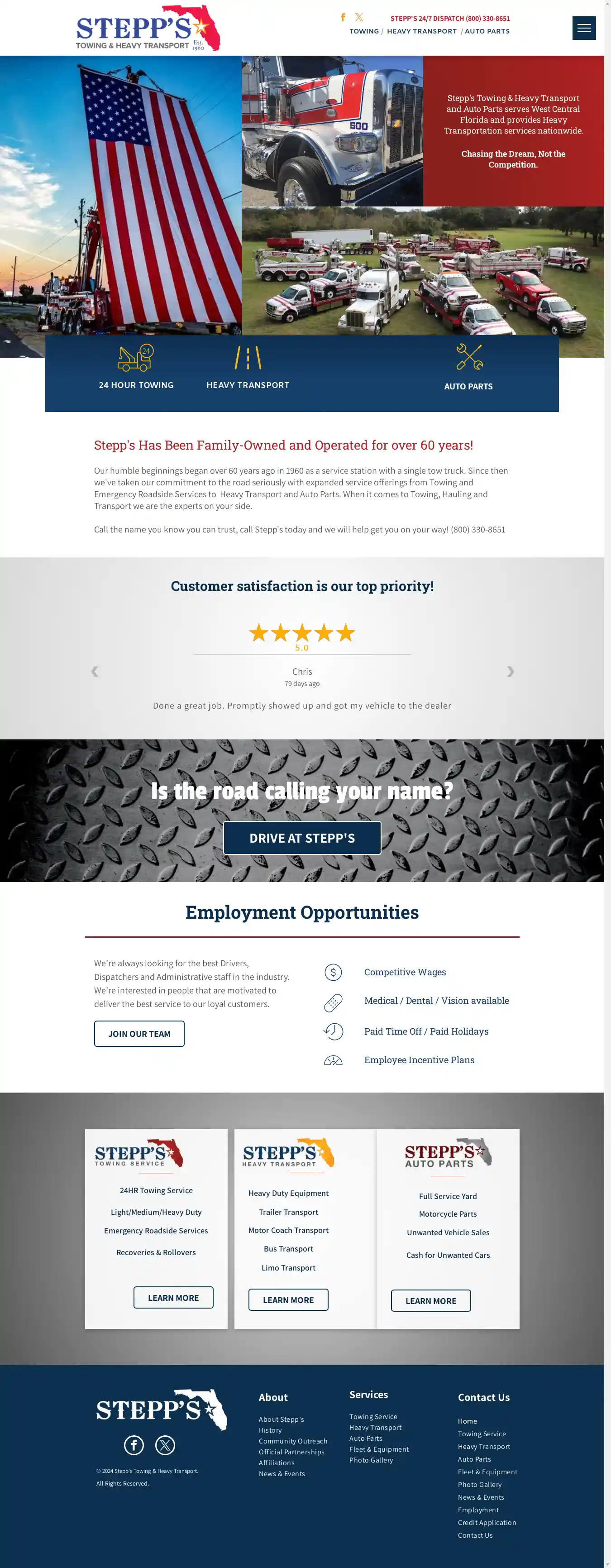 Desktop Screenshot for steppstowing.com