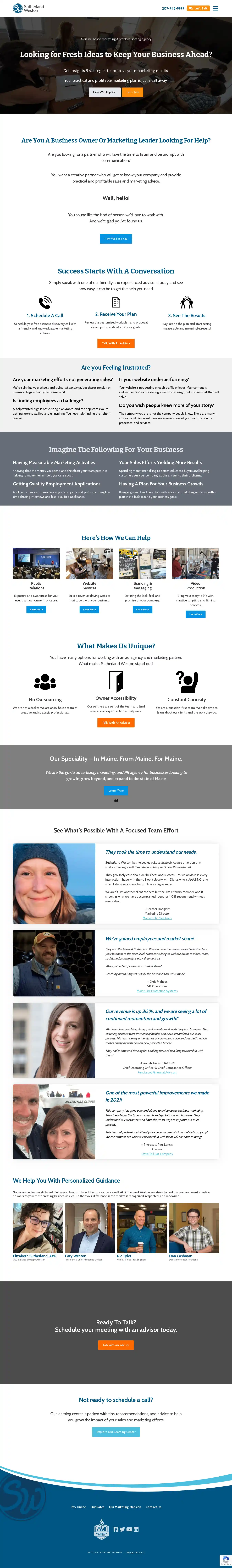 Desktop Screenshot for sutherlandweston.com