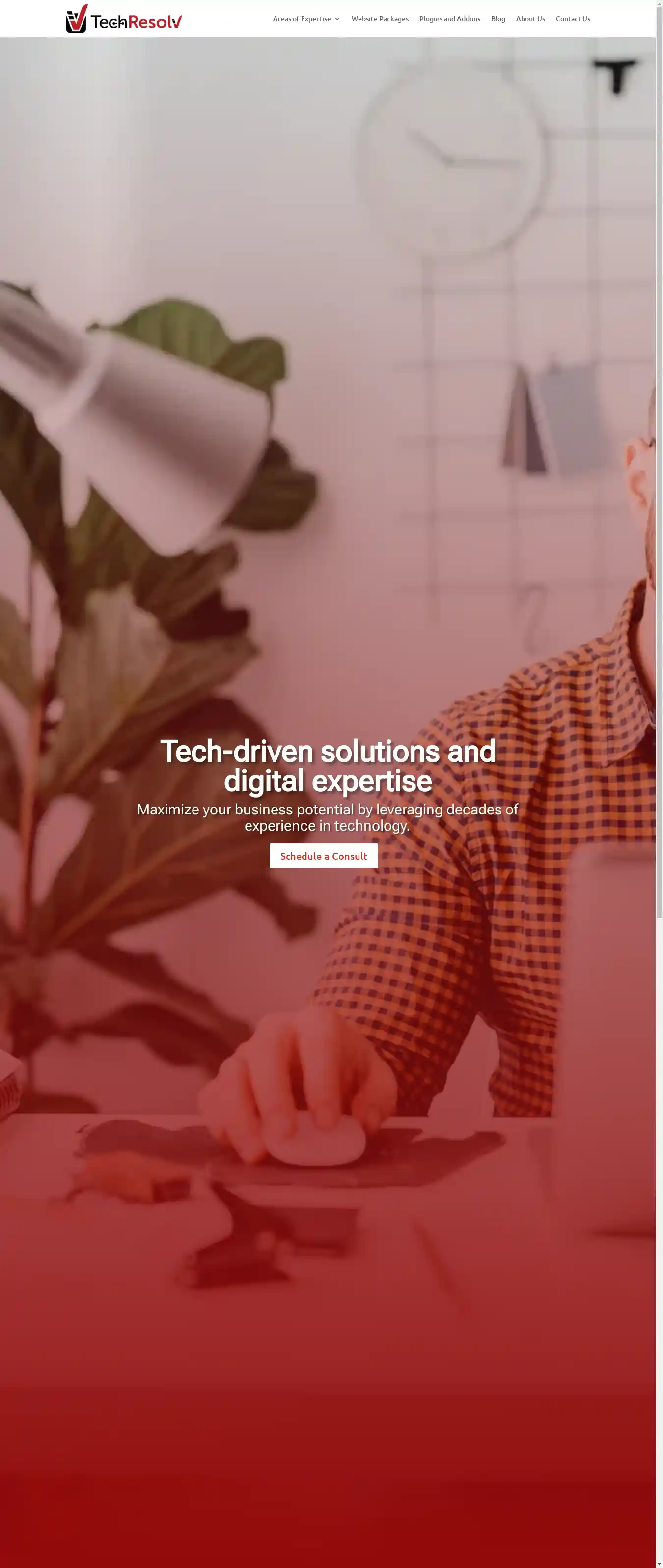 Desktop Screenshot for techresolv.com