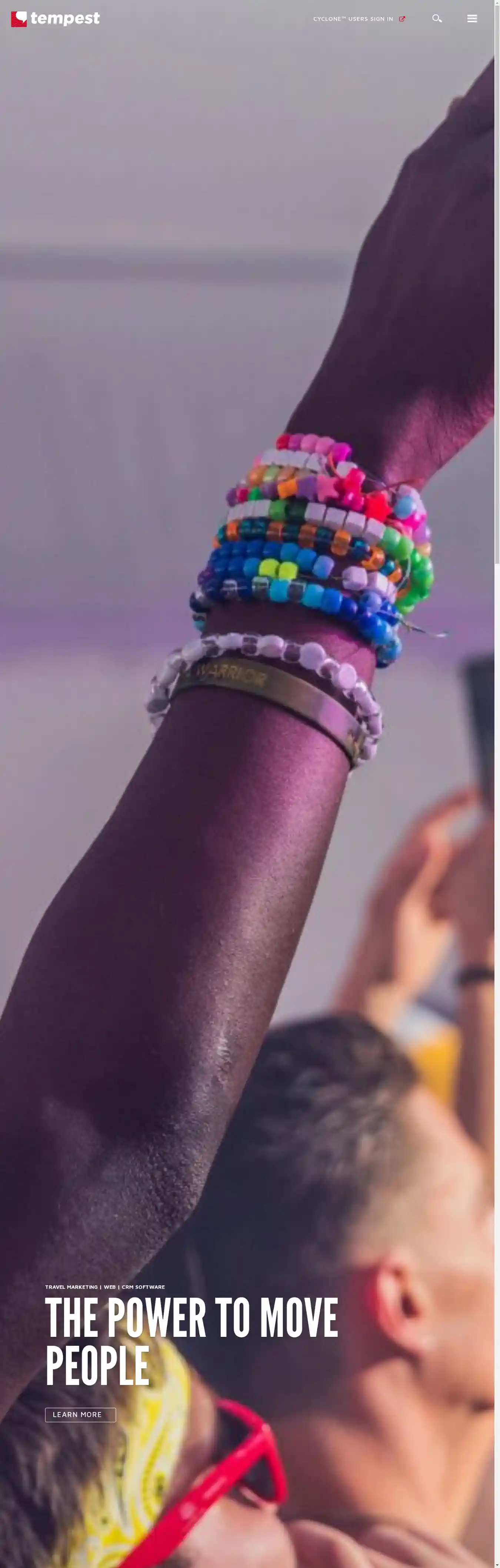 Desktop Screenshot for tempest.im