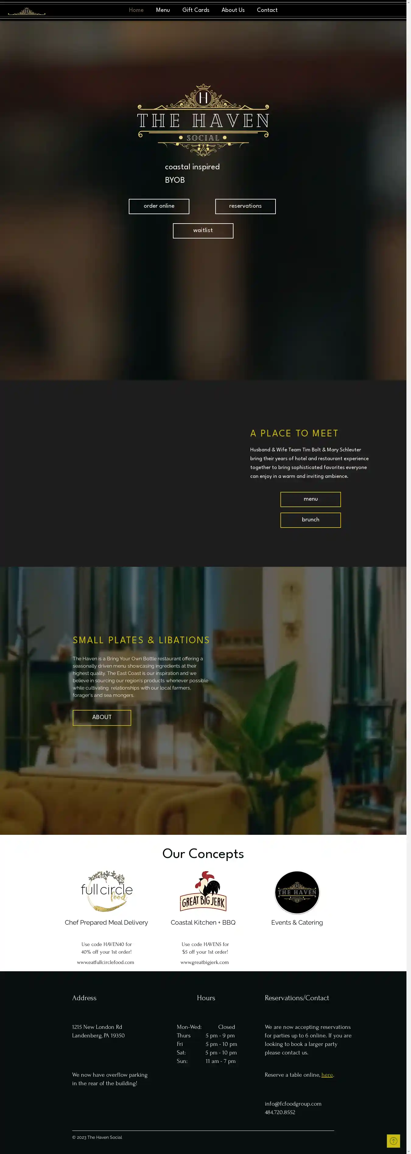 Desktop Screenshot for thehavensocial.com