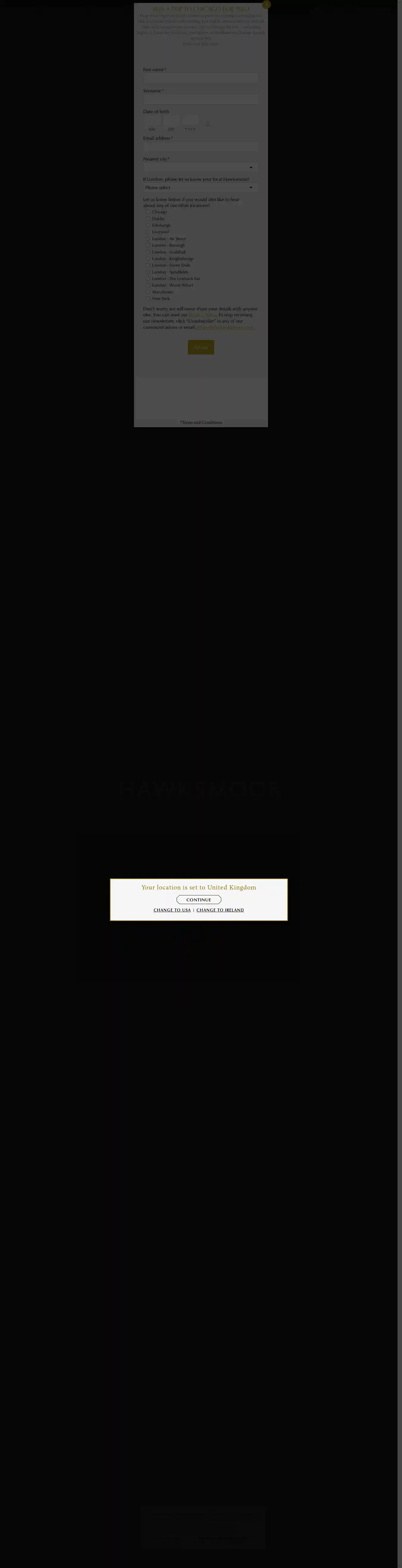 Desktop Screenshot for thehawksmoor.com