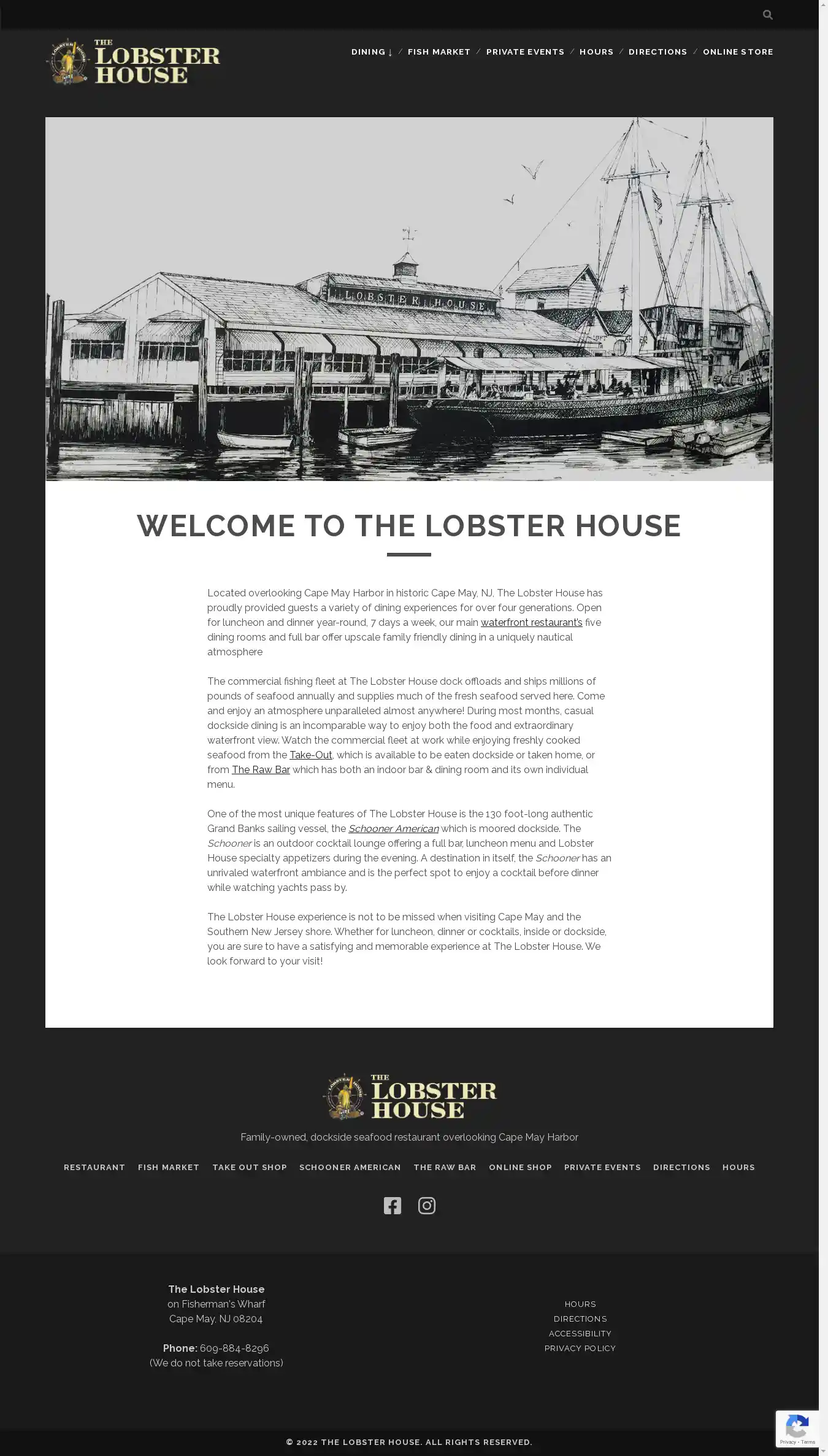 Desktop Screenshot for thelobsterhouse.com