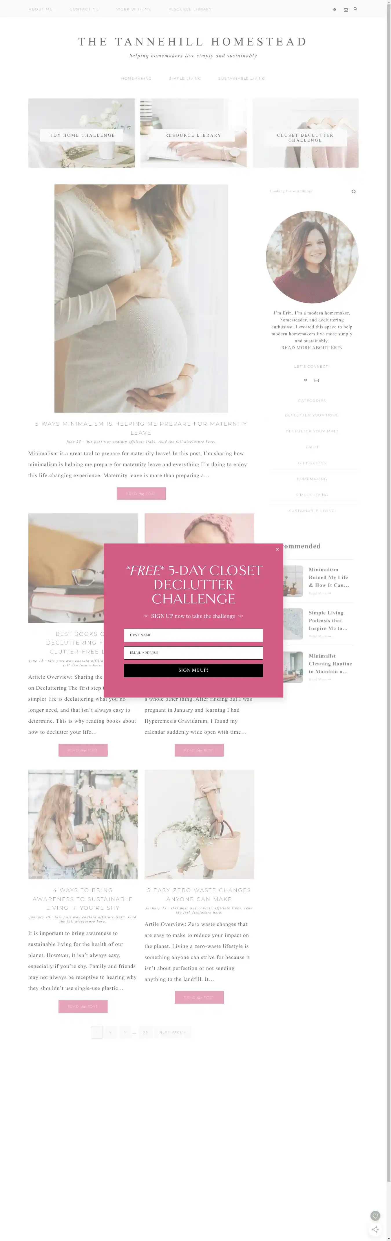 Desktop Screenshot for thetannehillhomestead.com