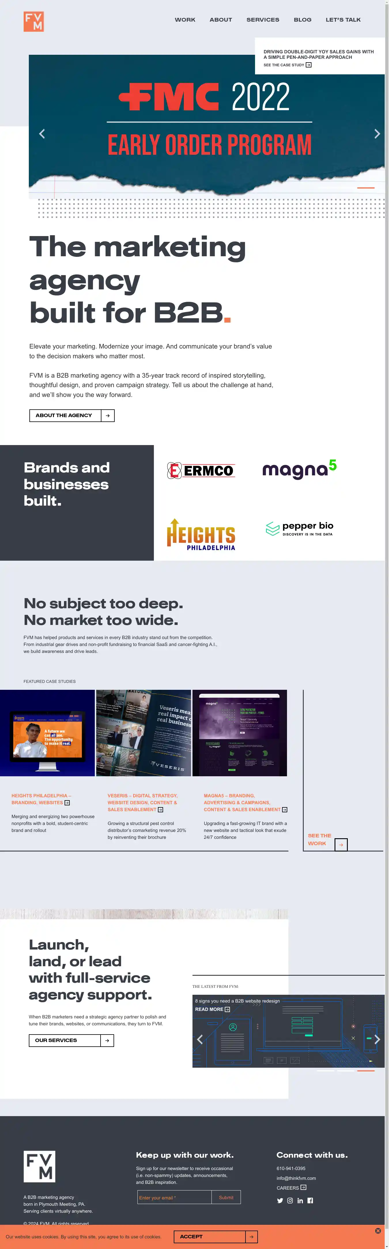 Desktop Screenshot for thinkfvm.com