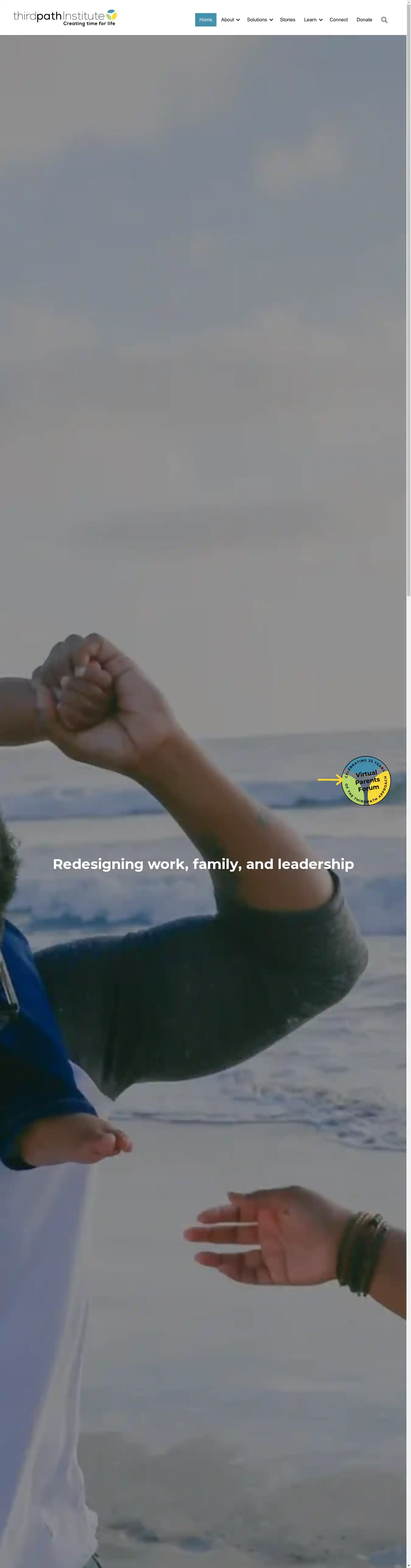 Desktop Screenshot for thirdpath.org