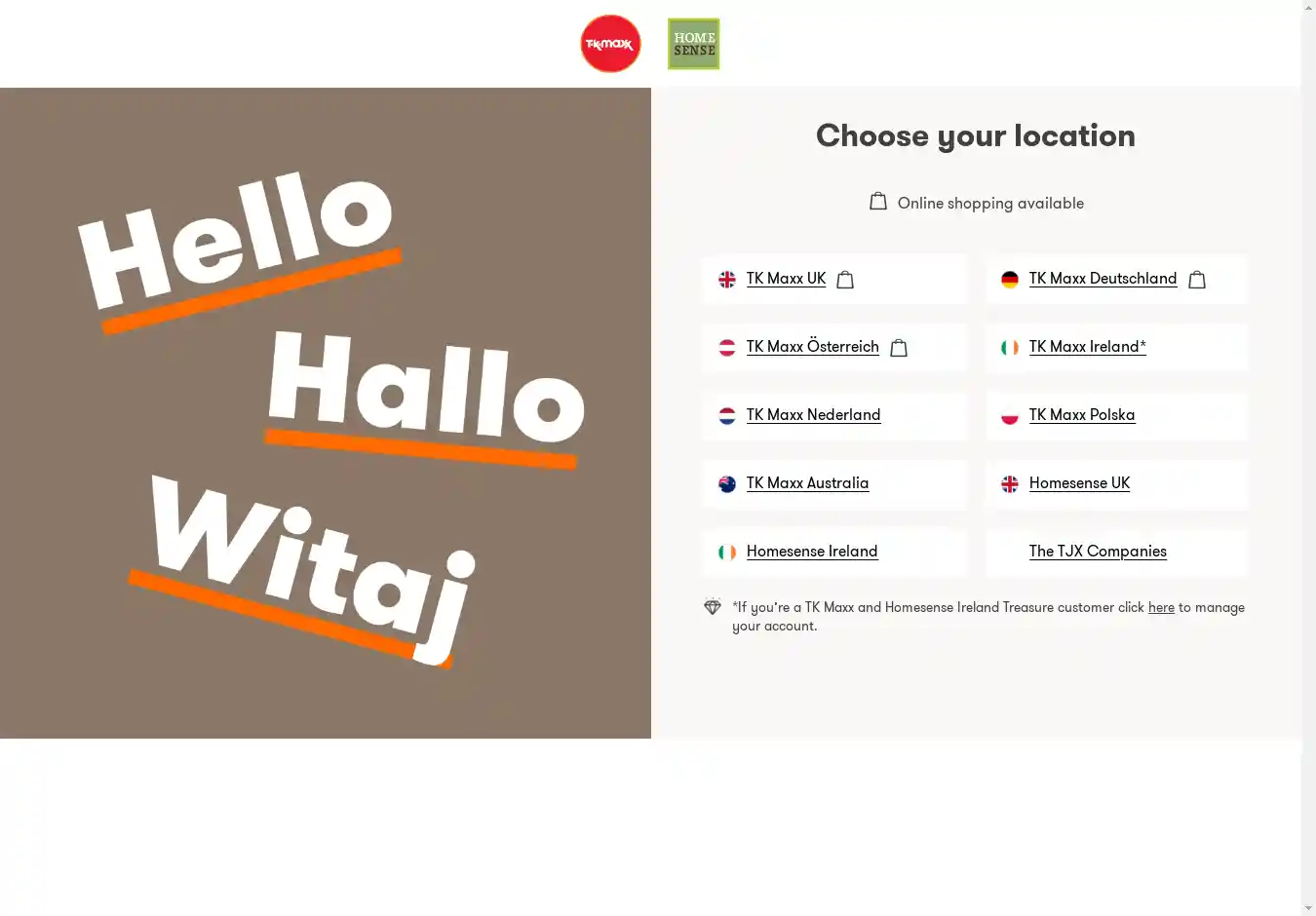 Desktop Screenshot for tkmaxx.com