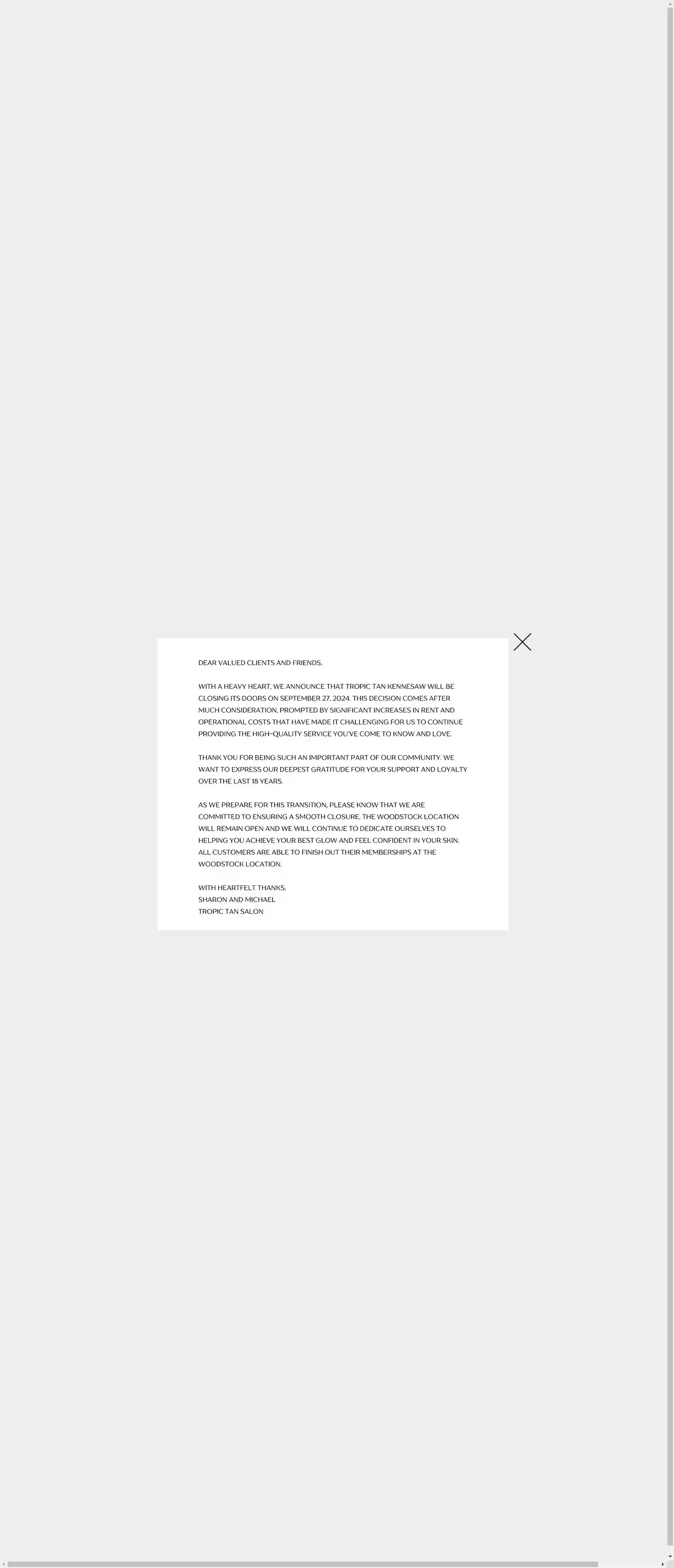 Desktop Screenshot for tropictansalon.net