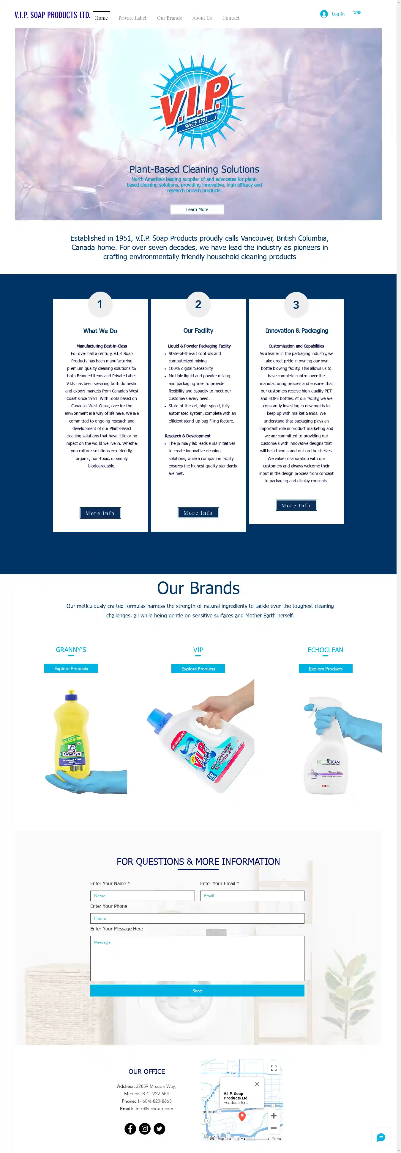 Desktop Screenshot for vipsoap.com